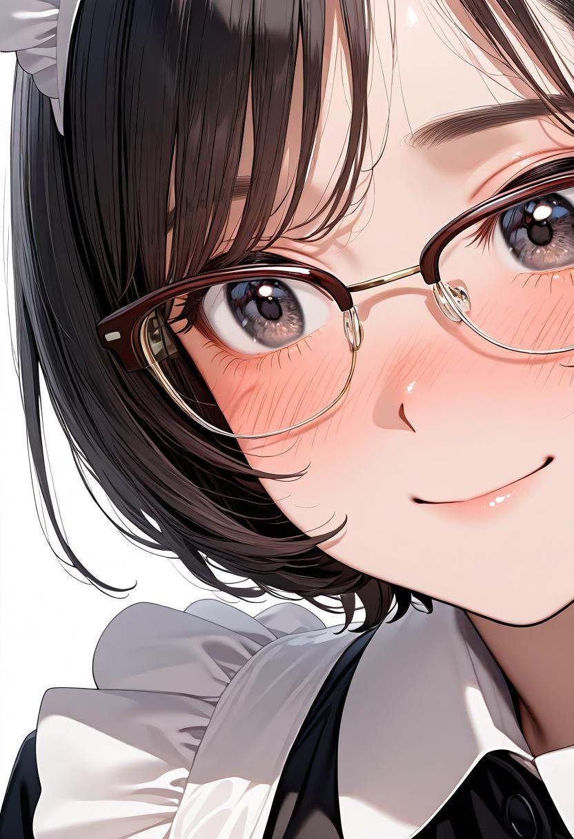 sirmont16A,  glasses,  brown-framed eyewear on Tensor.Art