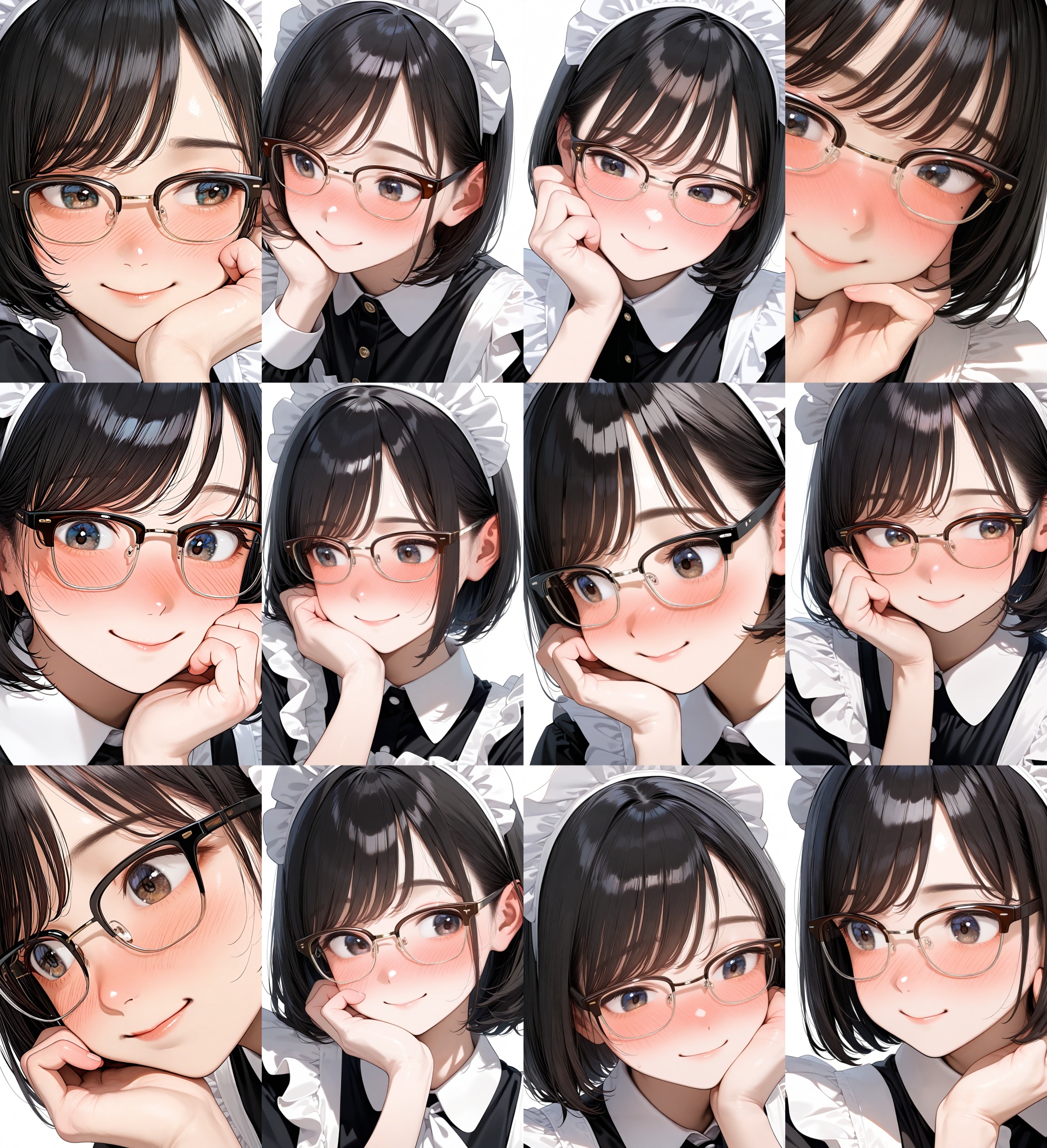 sirmont16A,  glasses,  brown-framed eyewear on Tensor.Art