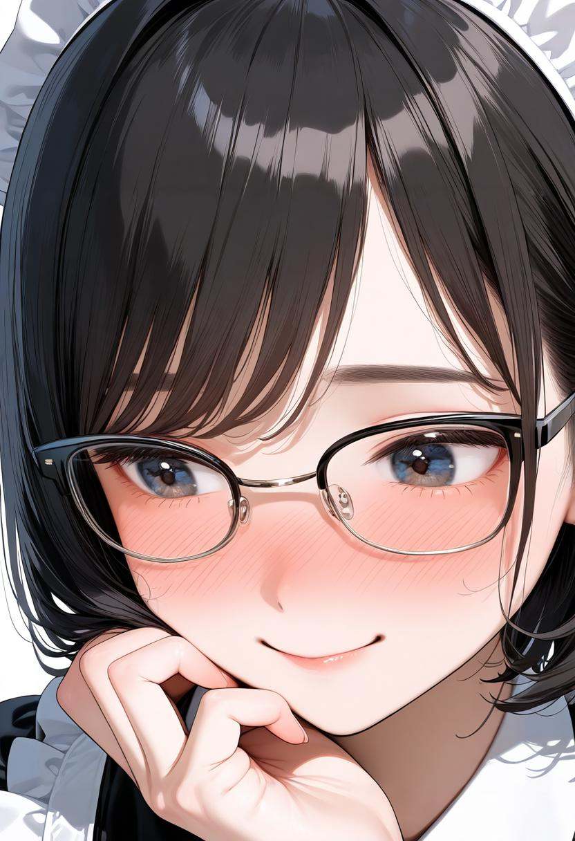 sirmont16A,  glasses,  blue-framed eyewear on Tensor.Art