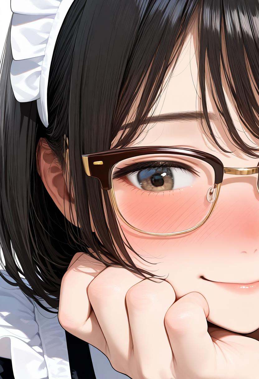 sirmont16A,  glasses,  brown-framed eyewear on Tensor.Art