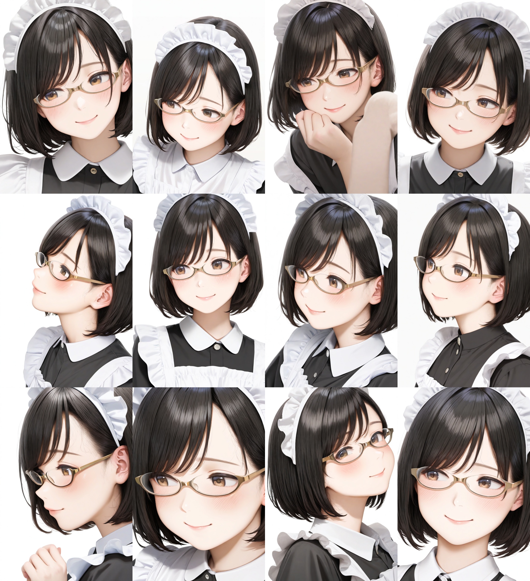 underrim_cell,  under-rim eyewear,  yellow-framed eyewear on Tensor.Art