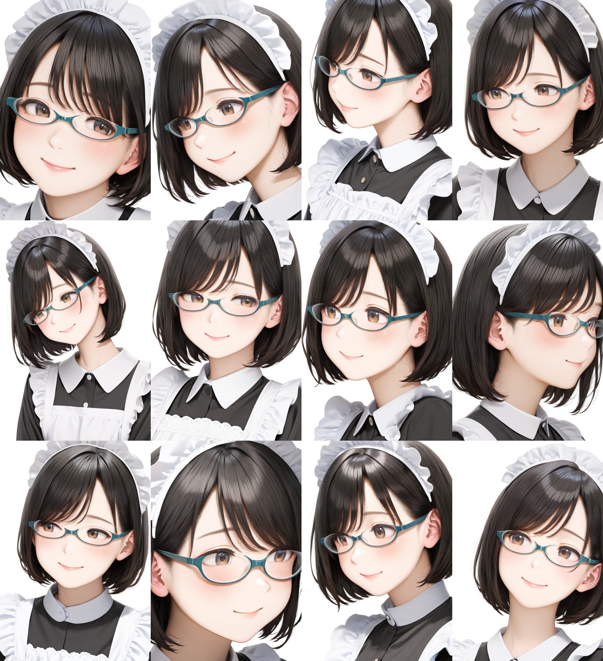 underrim_cell,  under-rim eyewear,  aqua-framed eyewear on Tensor.Art