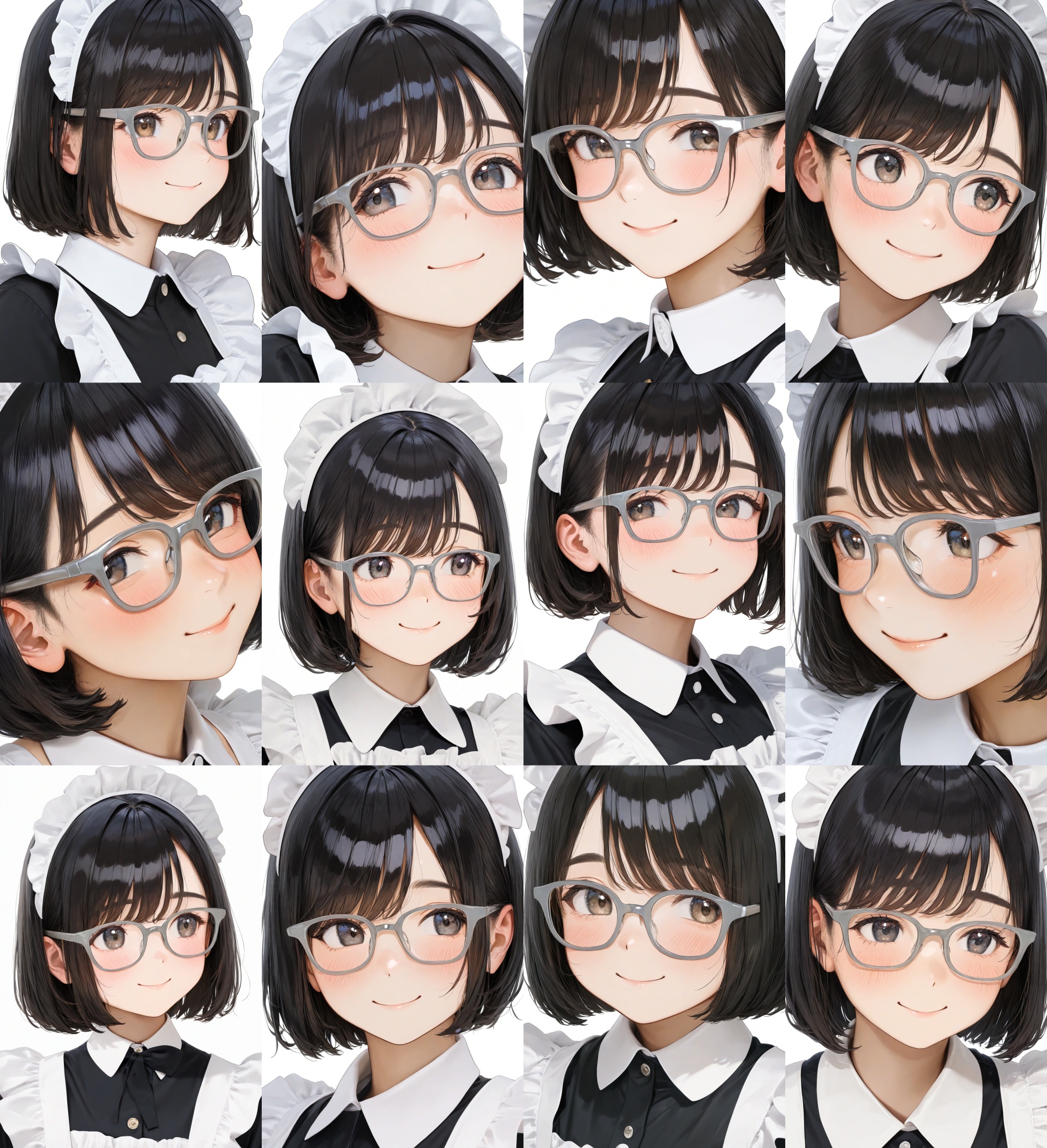 Wellington22A,  glasses,  grey-framed eyewear on Tensor.Art