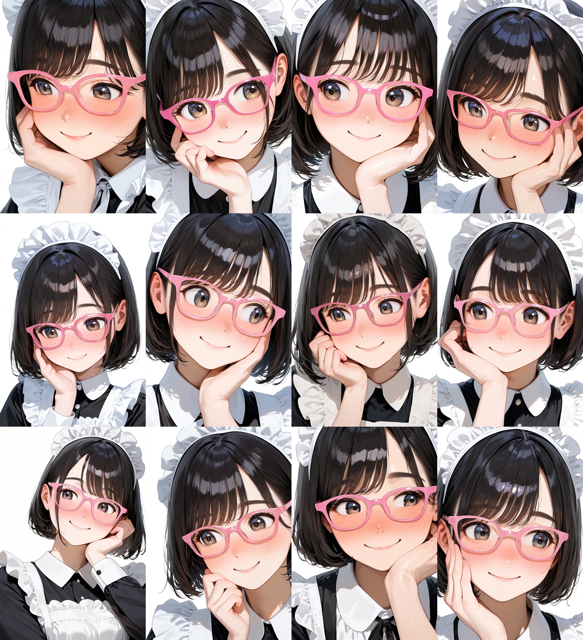 Wellington22A,  glasses,  pink-framed eyewear on Tensor.Art