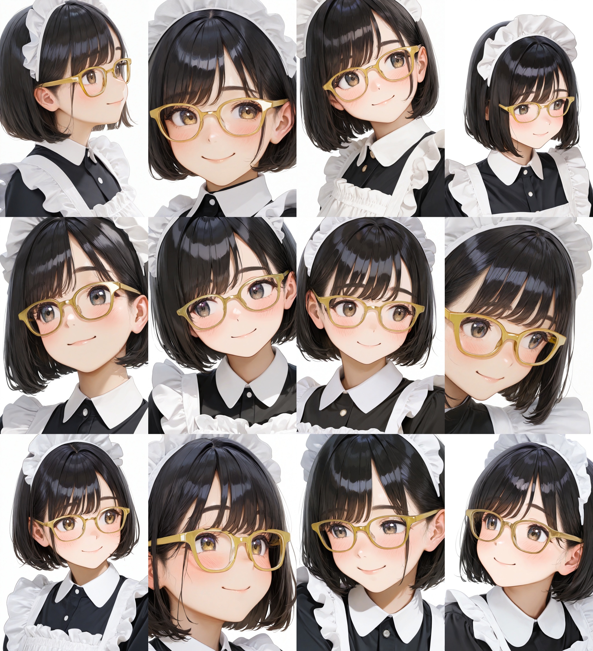Wellington22A,  glasses,  yellow-framed eyewear on Tensor.Art