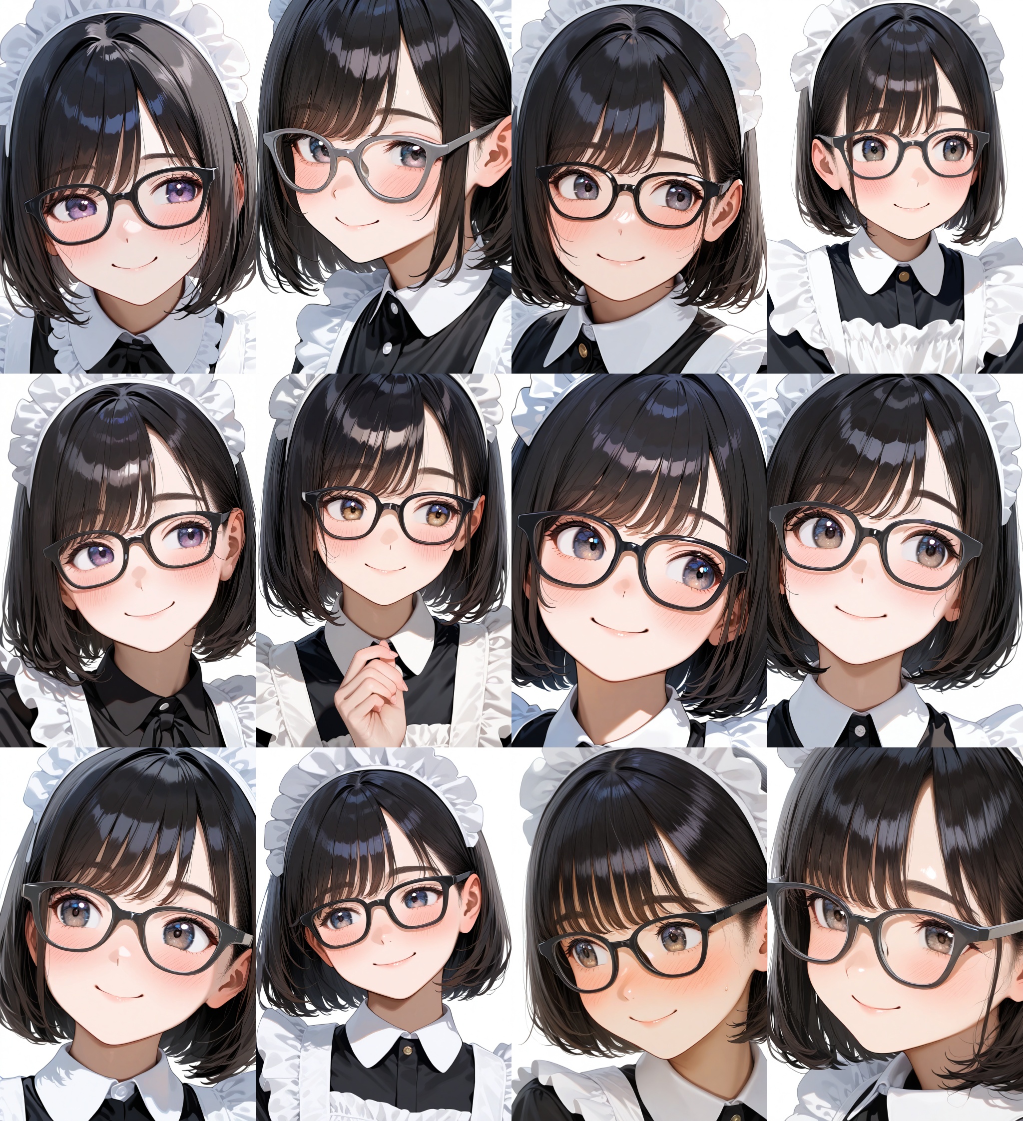 Wellington22A,  glasses,  black-framed eyewear on Tensor.Art