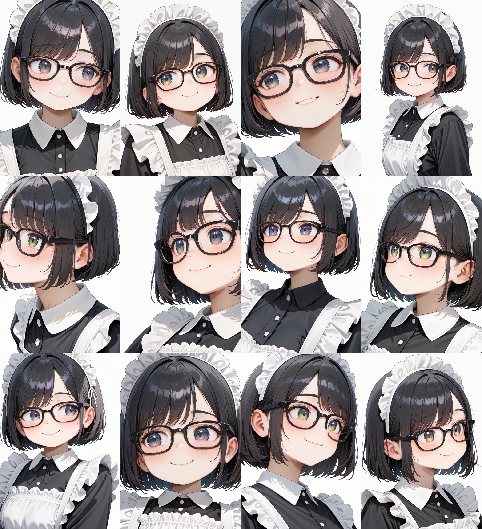 Wellington22A,  glasses,  black-framed eyewear on Tensor.Art