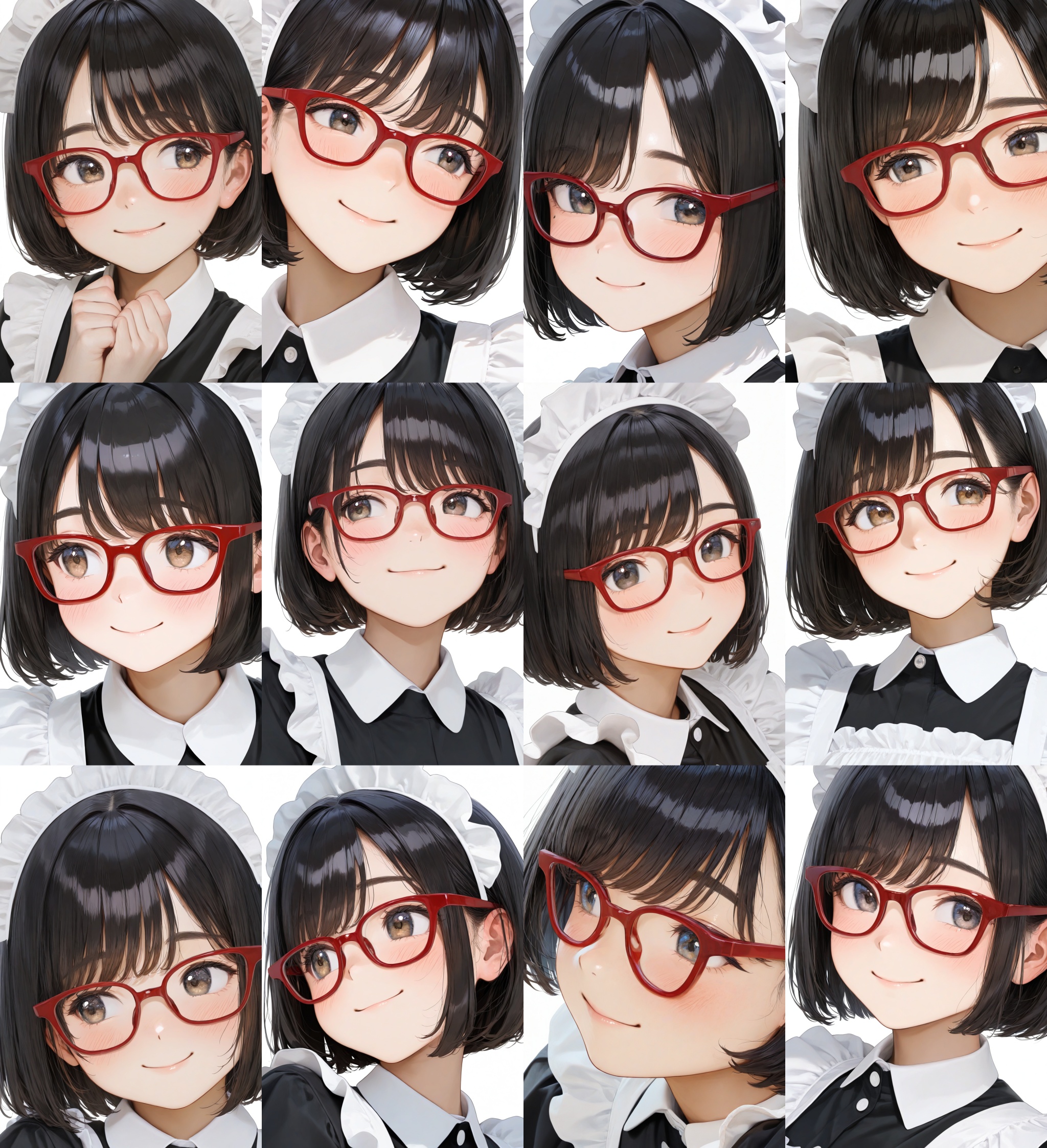 Wellington22A,  glasses,  red-framed eyewear on Tensor.Art
