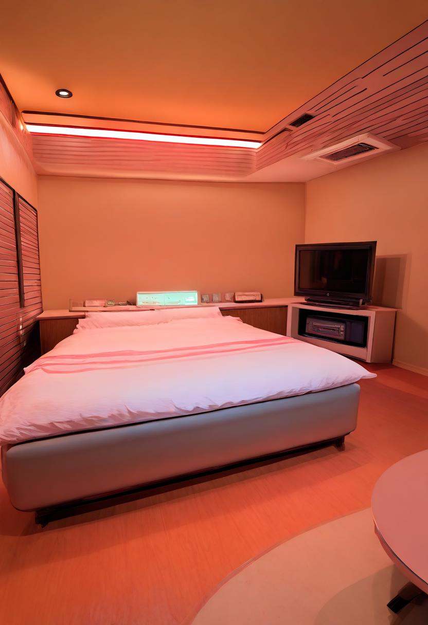 lovehotel,  scenery,  LHbedpanel on Tensor.Art