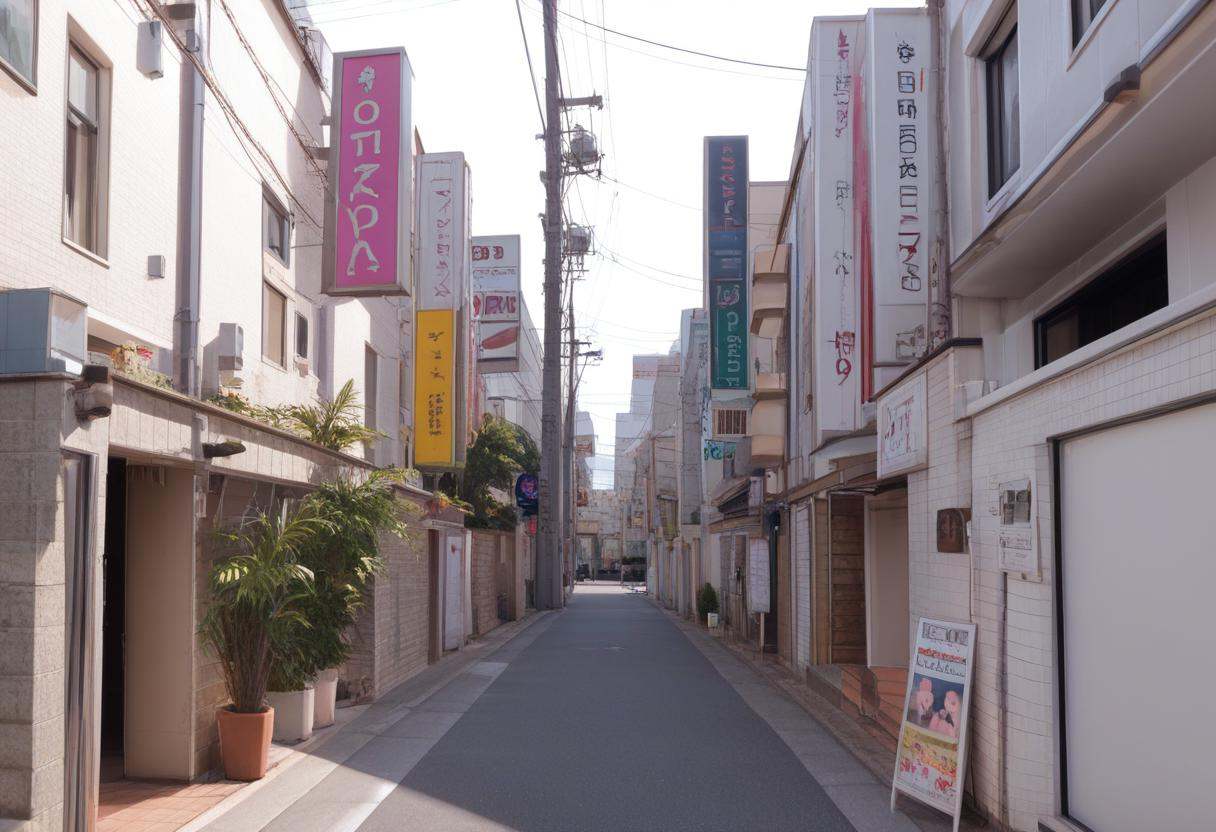 lovehogai,  scenery,  japan on Tensor.Art