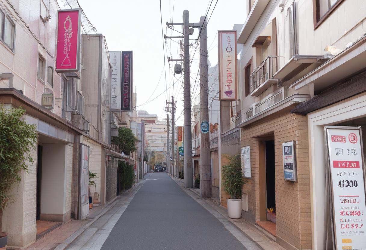 lovehogai,  scenery,  japan on Tensor.Art