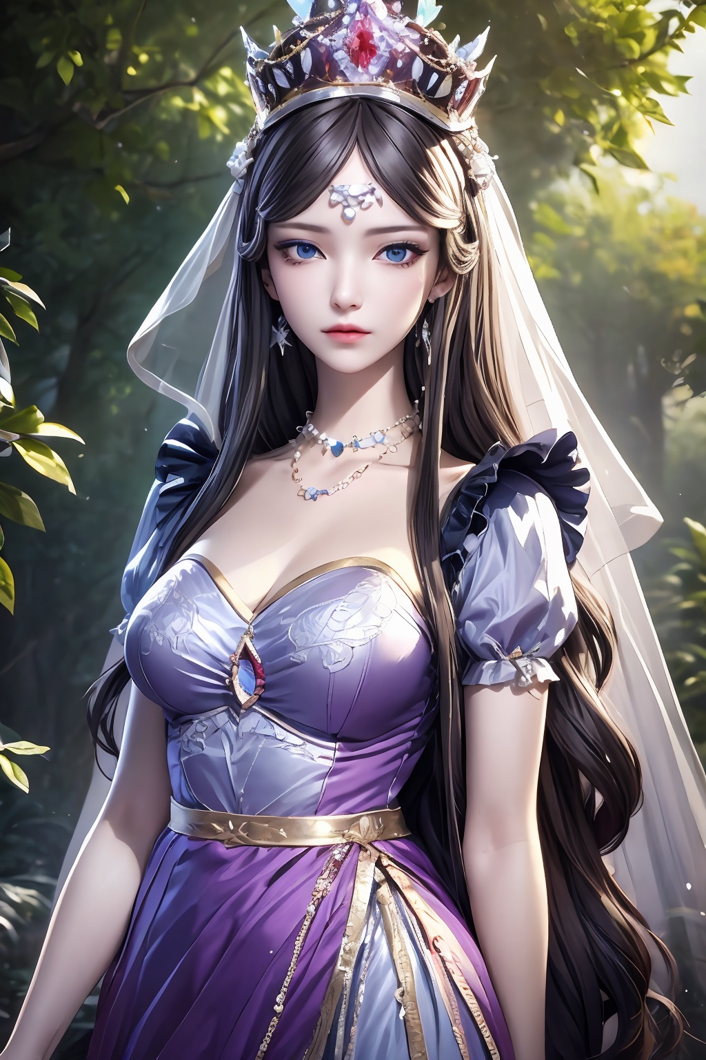 1girl,  solo,  long hair on Tensor.Art