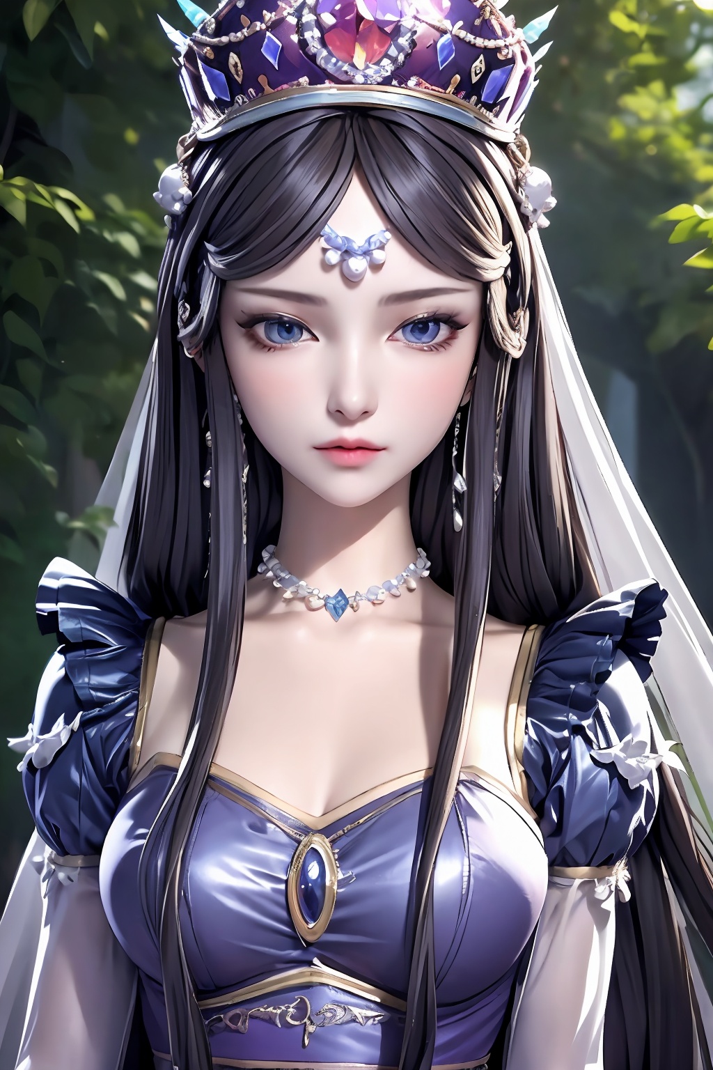 1girl,  solo,  long hair on Tensor.Art