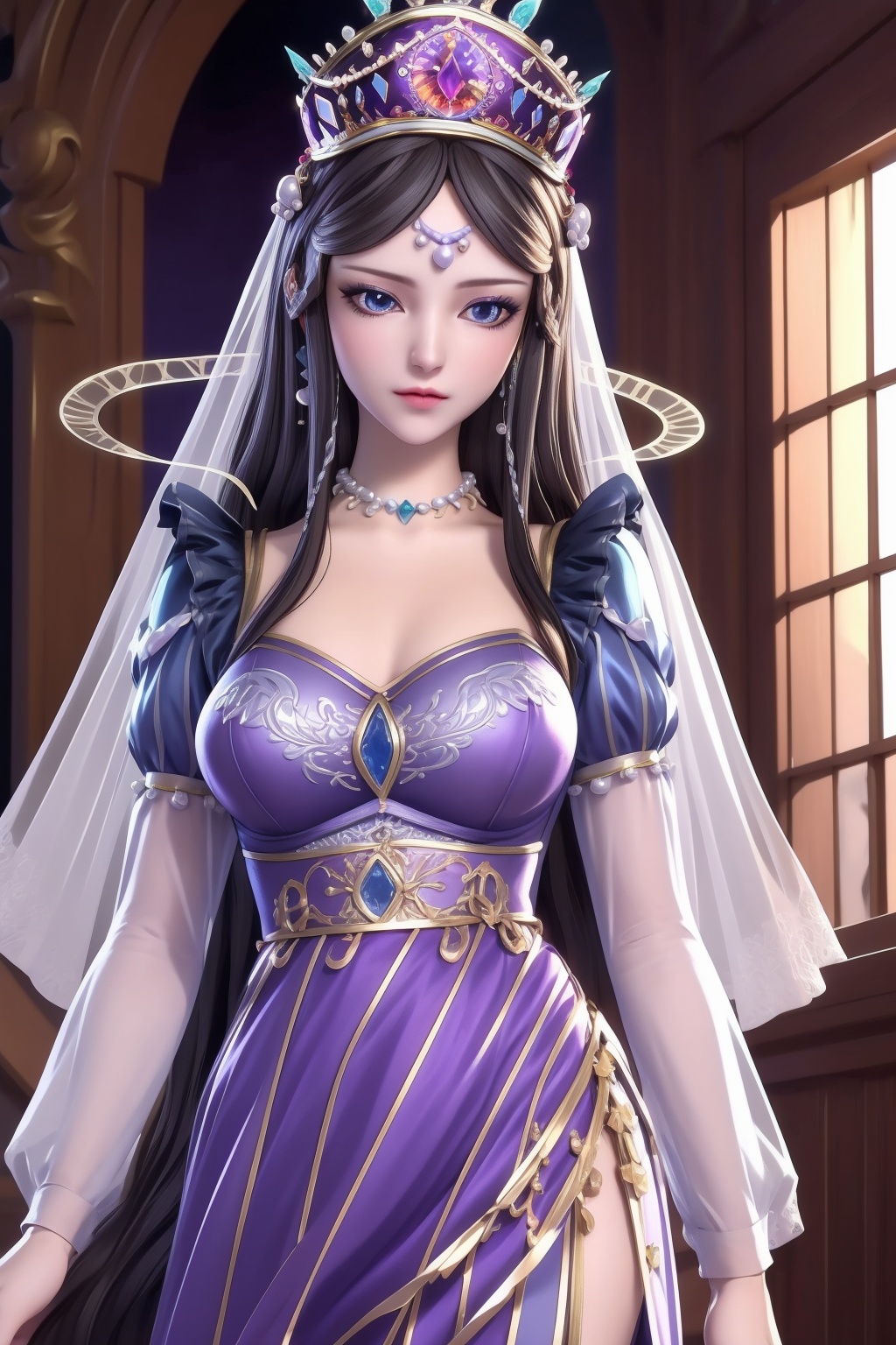 1girl,  solo,  long hair on Tensor.Art