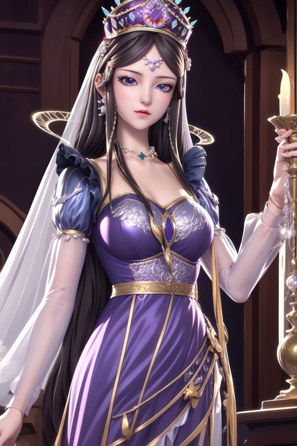 1girl,  solo,  long hair on Tensor.Art