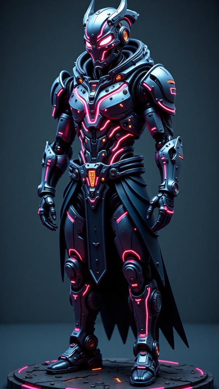 CyborgAndroid,  highly detailed mechanical design,  blend of metallic silver-blue synthetic on Tensor.Art