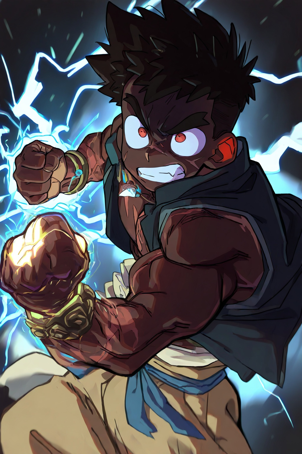 dynamic view,  dynamic pose,  1boy on Tensor.Art