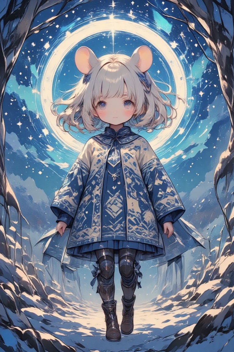 In a land sculpted by myths and woven with dreams,  (Hamuko-chan) radiates with the allure of enchanted twilight. Her ears...