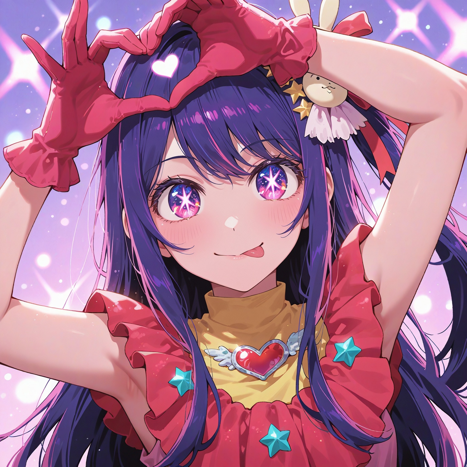 1girl,  hoshino ai \(oshi no ko\),  oshi no ko on Tensor.Art