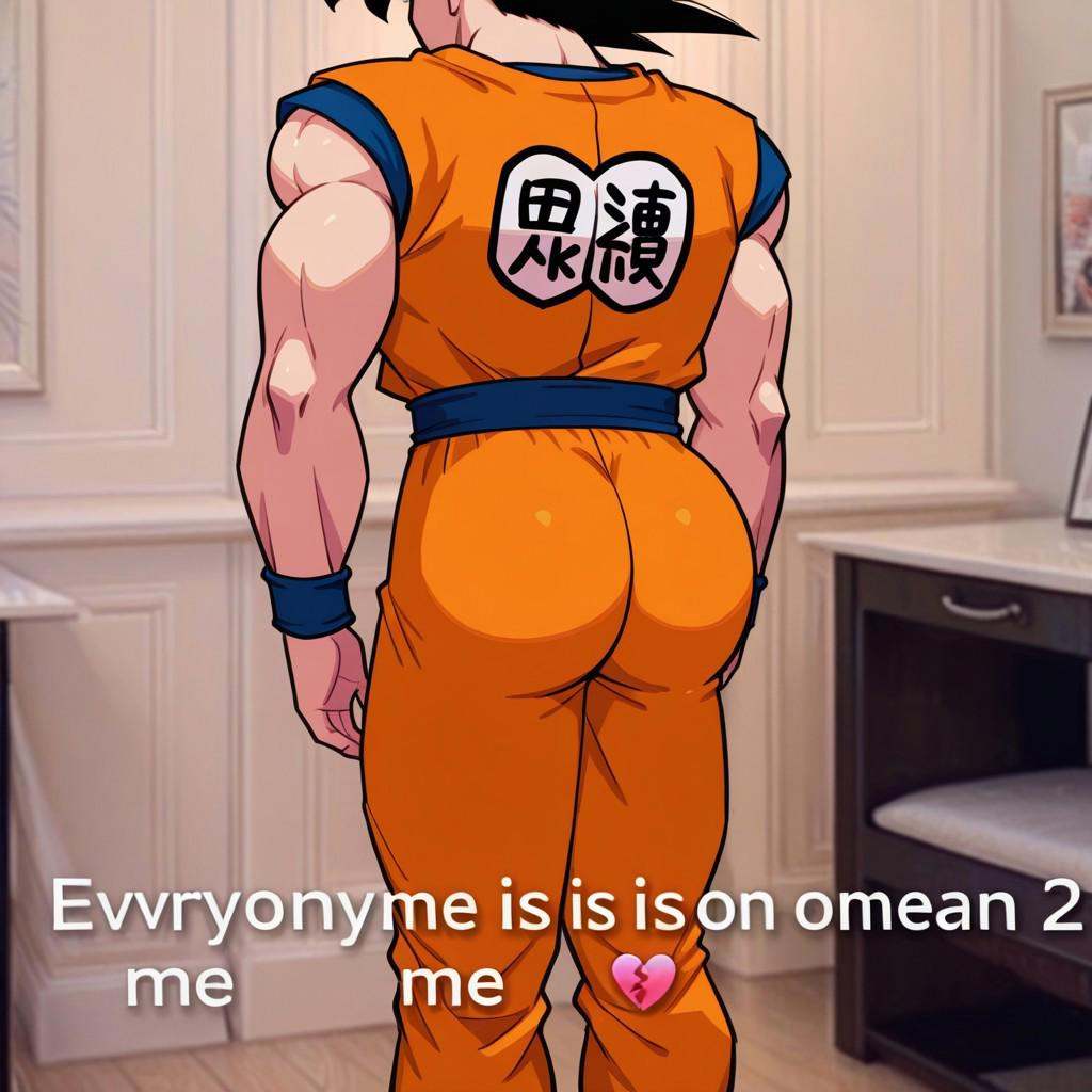 everybodyissomean2me,  1boy,  son goku on Tensor.Art