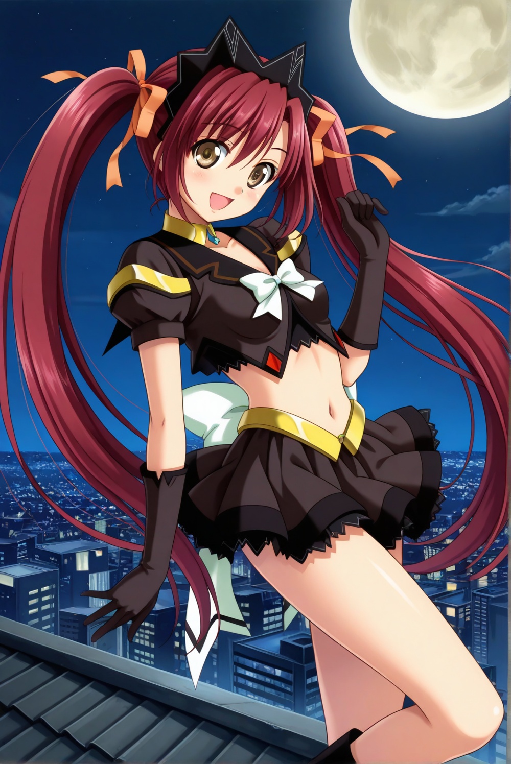 Miyamori_Mayuki,  gloves,  long_gloves on Tensor.Art