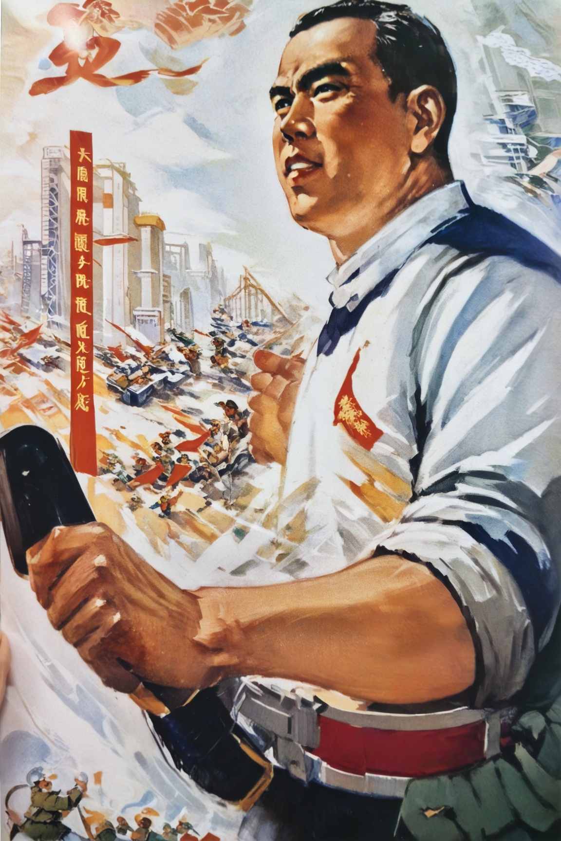 1man,  Donald Trump,  chinese ccp art on Tensor.Art