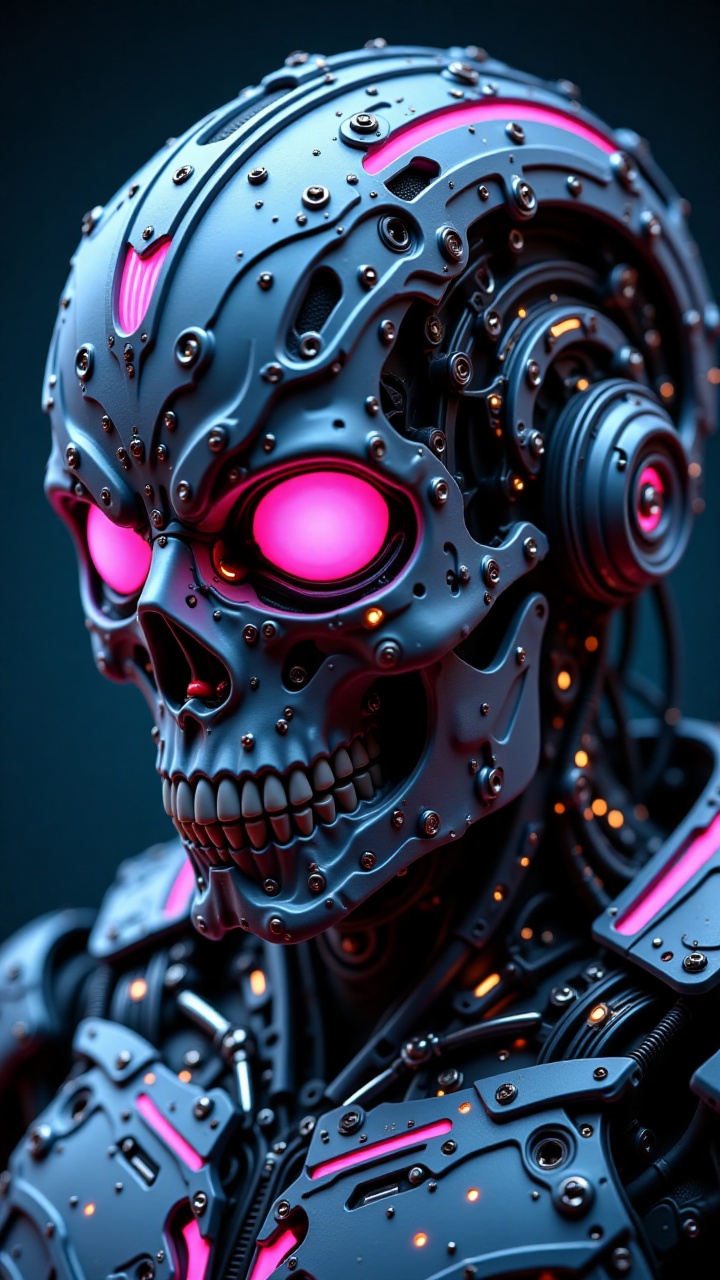 CyberneticAndroid,  CyborgAndroid,  highly detailed mechanical design on Tensor.Art