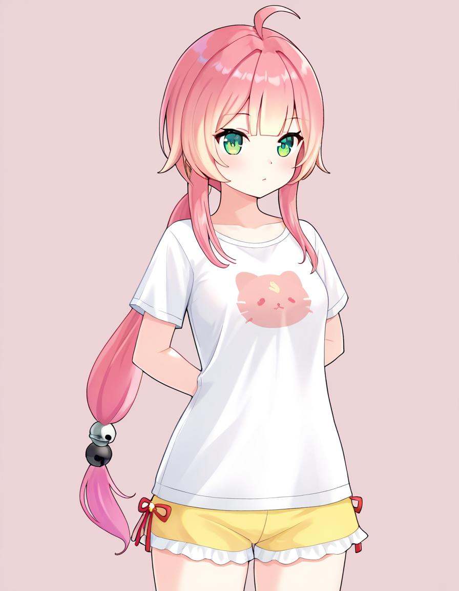 1girl,  chiiaruel,  pink hair on Tensor.Art