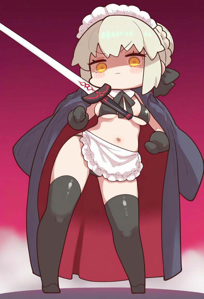 CuteChibi_ST,  CTCB_ST,  Artoria Pendragon (Alter Swimsuit Rider) (Fate) on Tensor.Art
