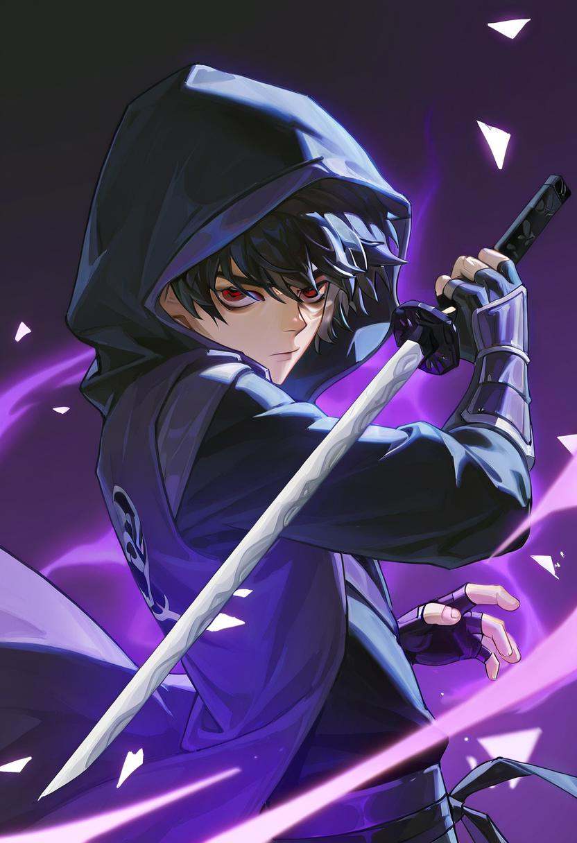 WuLiuqi,  1boy,  hood on Tensor.Art