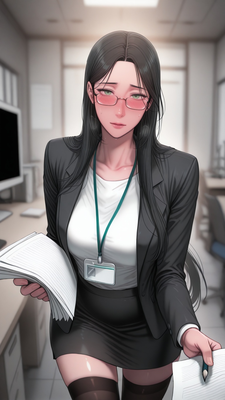 1girl,  solo,  long hair on Tensor.Art