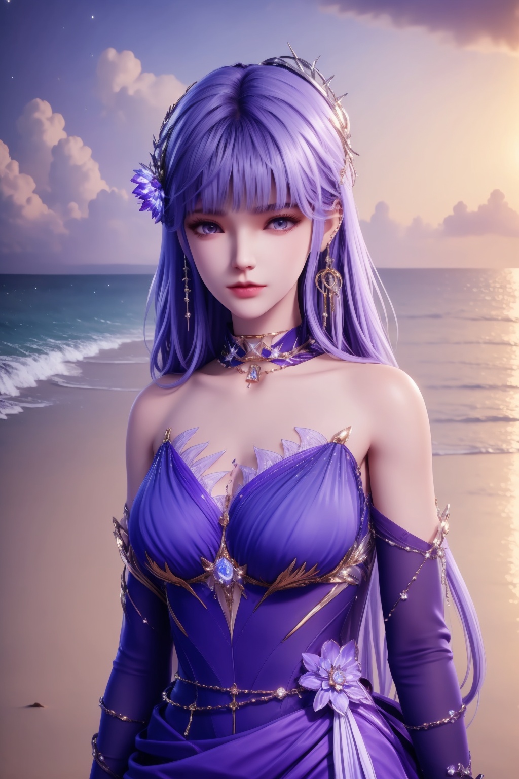 1girl,  solo,  long hair on Tensor.Art