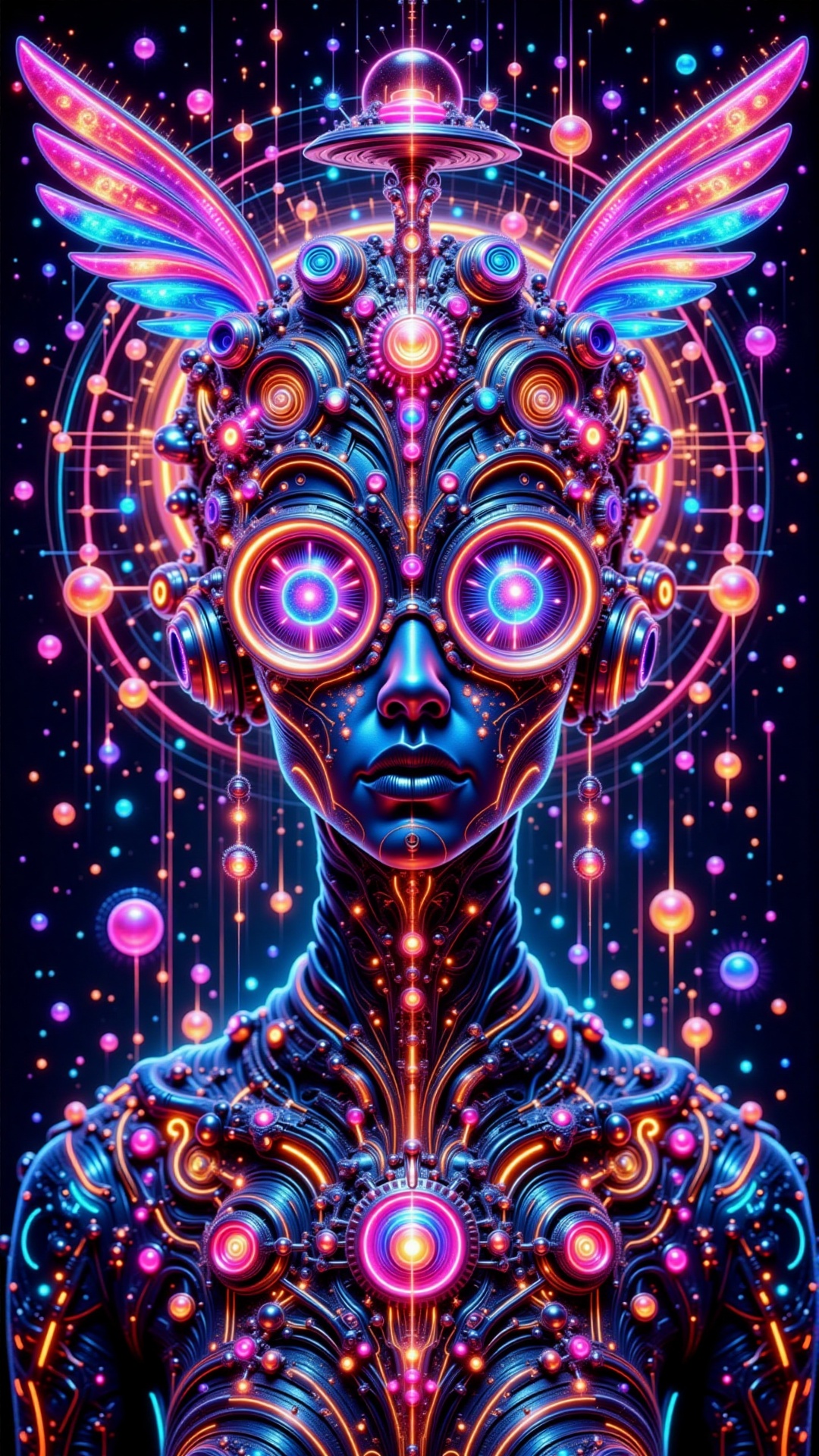Quantum Art Style,  Afrofuturism,  Afrofuturism Psychedelic on Tensor.Art