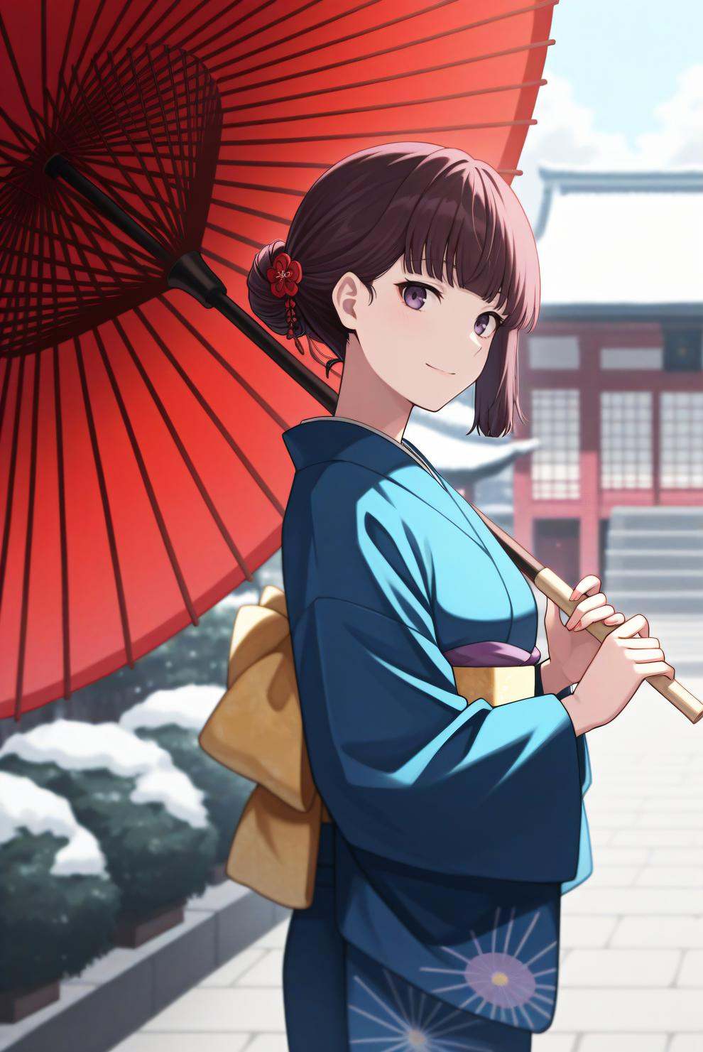 bsdyosano,  1girl,  japanese clothes on Tensor.Art
