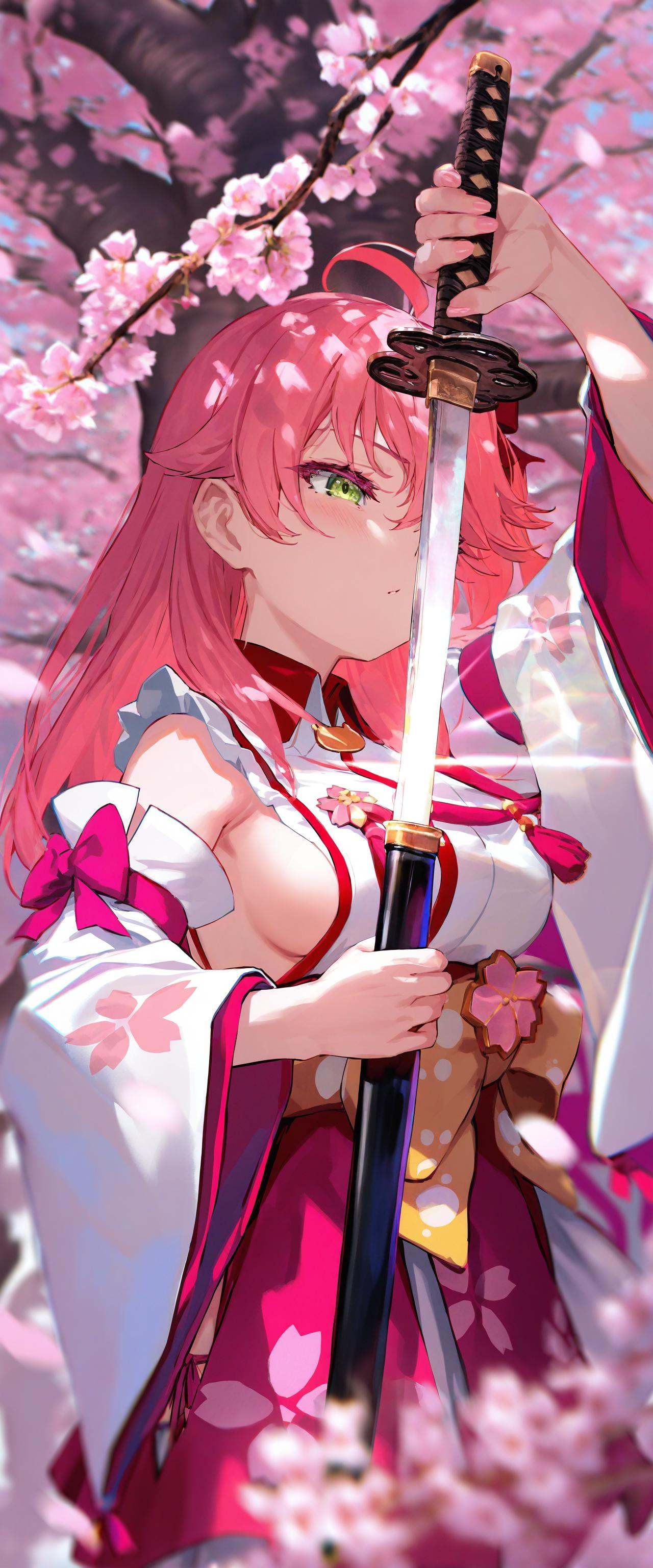 by [lack|fuzichoco|lam|kinta \(distortion\)|wlop|quasarcake|nixeu|happoubi jin],  sakura miko,  1girl on Tensor.Art