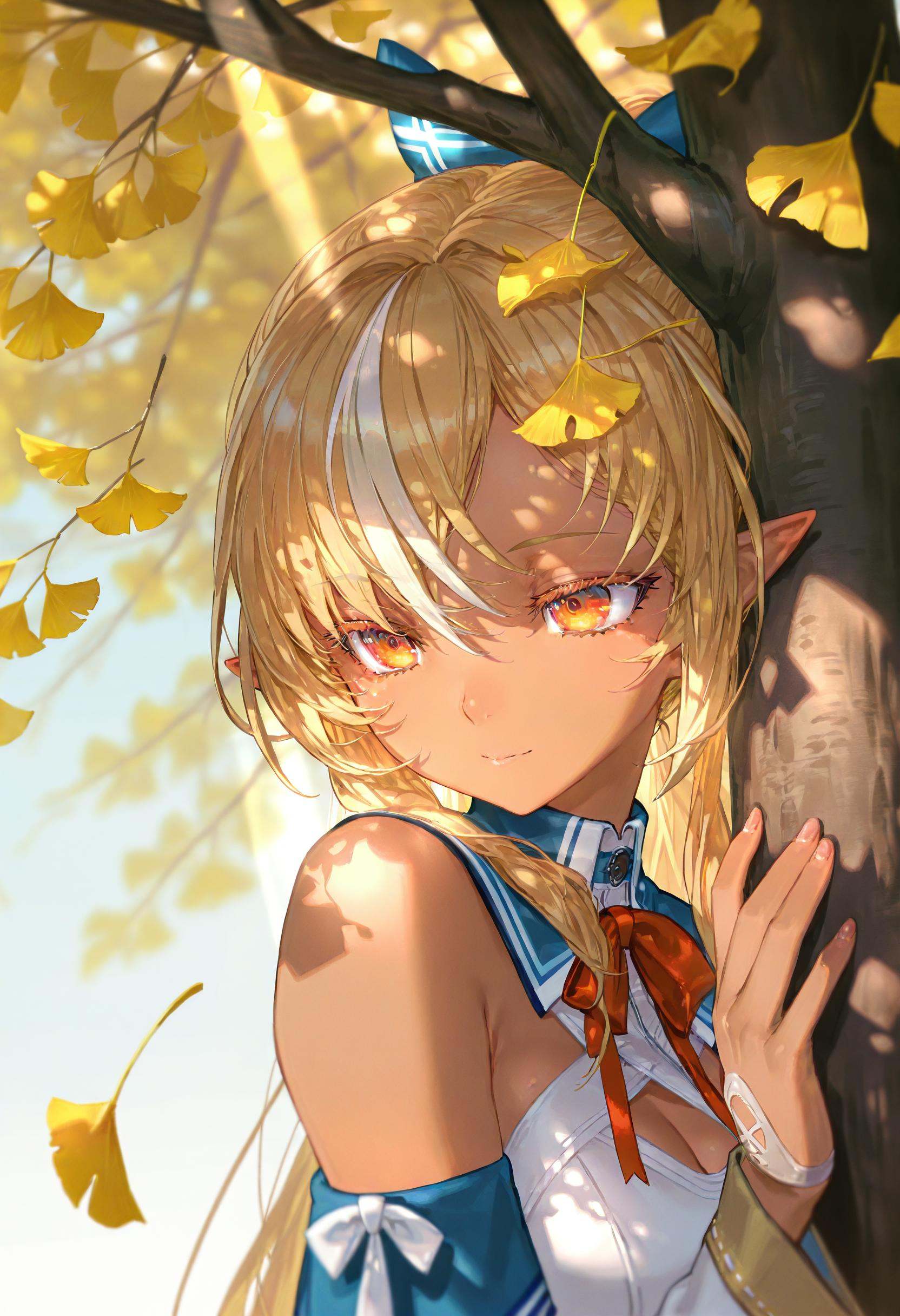 by [lack|fuzichoco|lam|kinta \(distortion\)|wlop|quasarcake|nixeu|happoubi jin|yoneyama mai],  shiranui flare,  shiranui f...