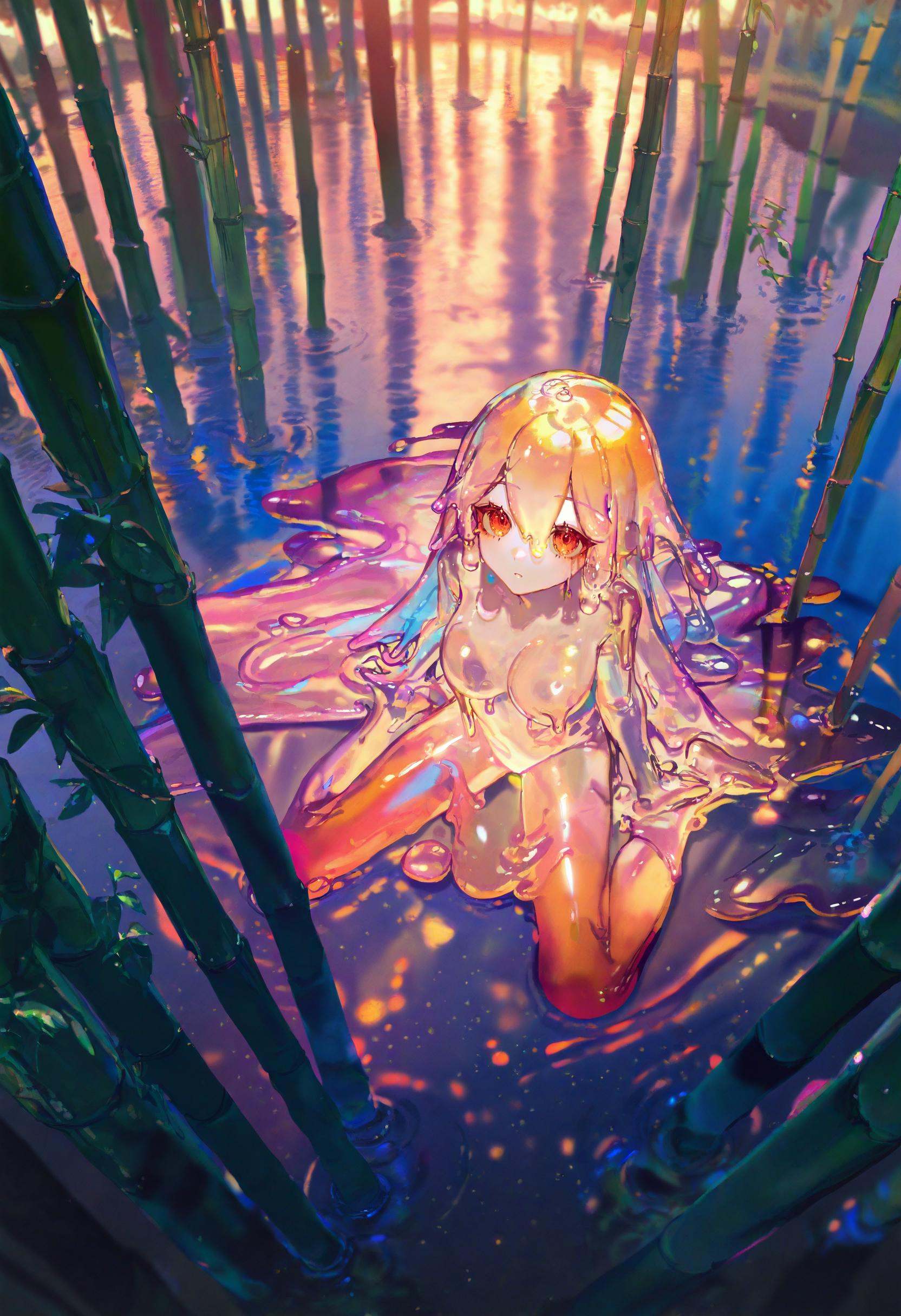artist:[yoneyama mai|diyokama|say hana|quasarcake],  phantasmagorical figure,  1girl on Tensor.Art