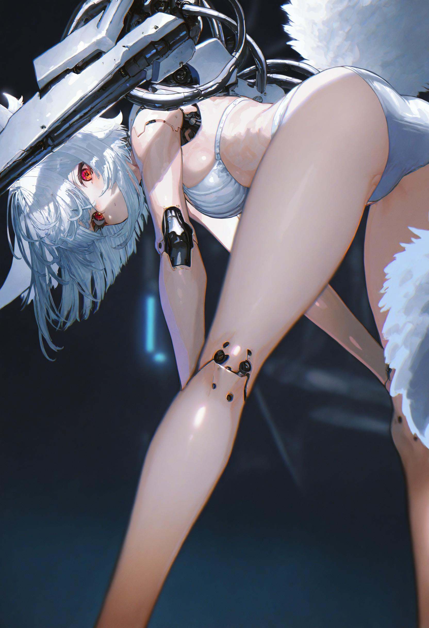 artist:[ekrea jan|yoneyama mai|diyokama|say hana|quasarcake],  1girl,  fox girl on Tensor.Art