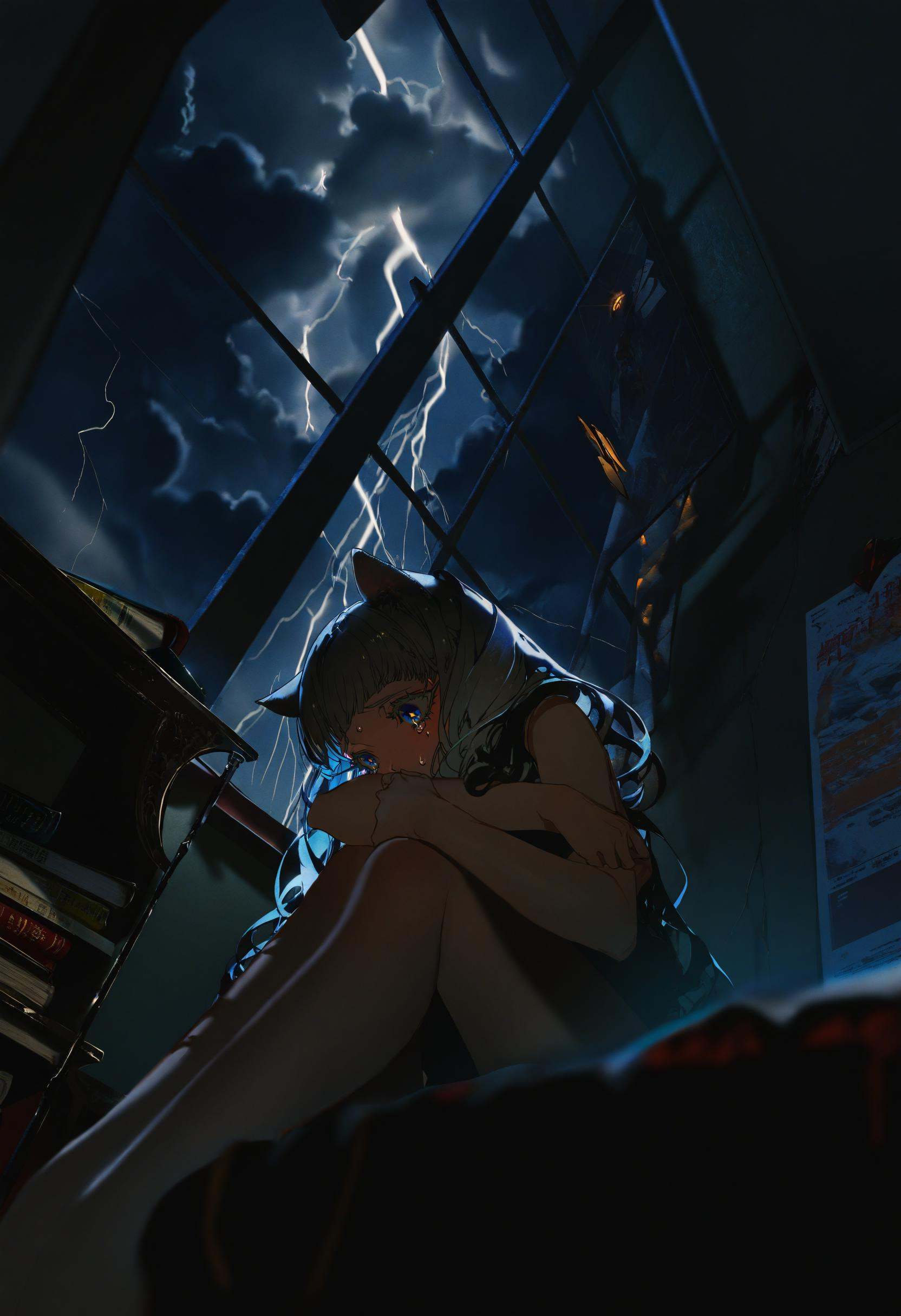 artist:[diyokama|say hana|yoneyama mai|lam \(ramdayo\)],  1girl,  cat girl on Tensor.Art