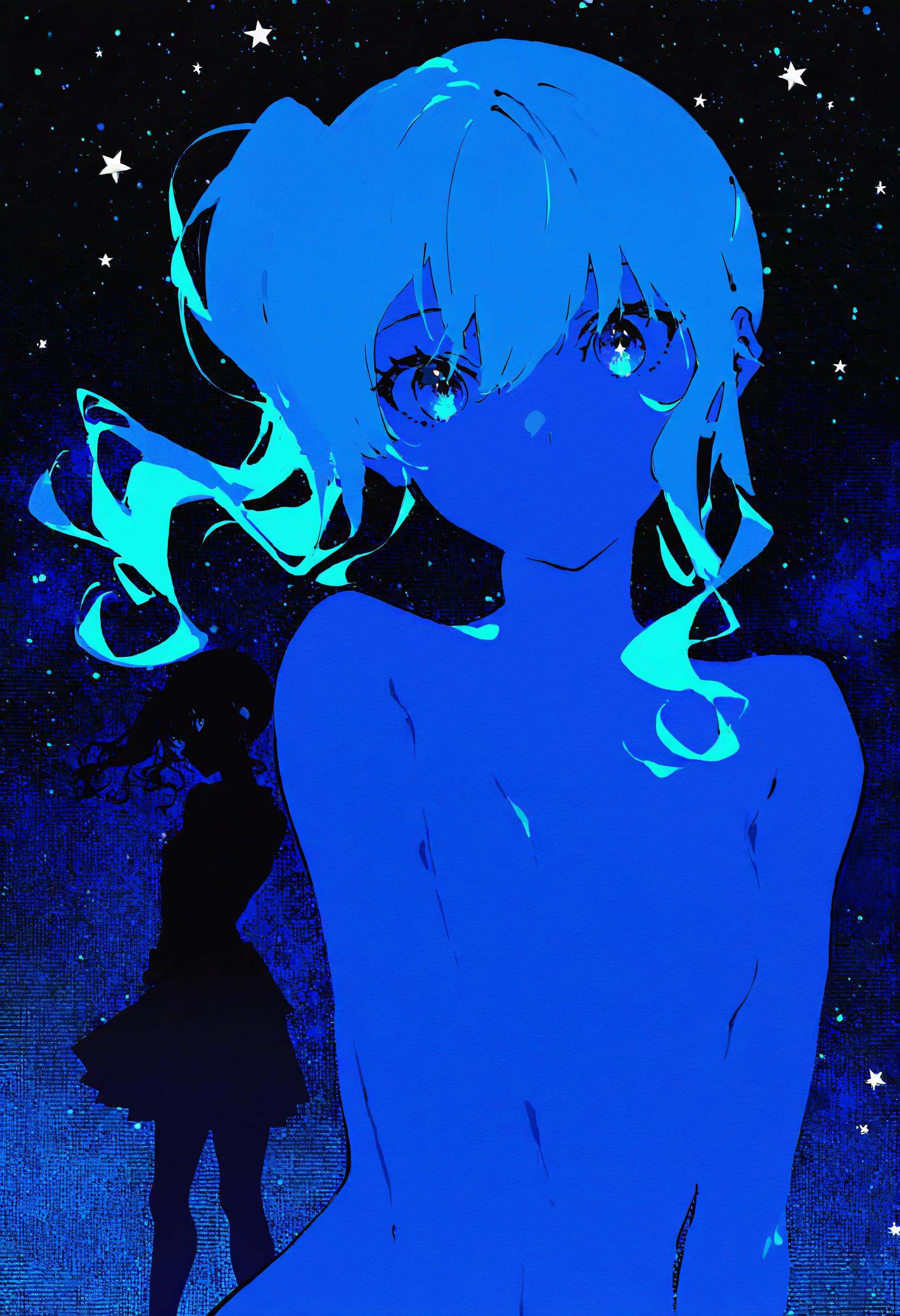 artist:[yoneyama mai|lam \(ramdayo\)],  flat color,  no lineart on Tensor.Art