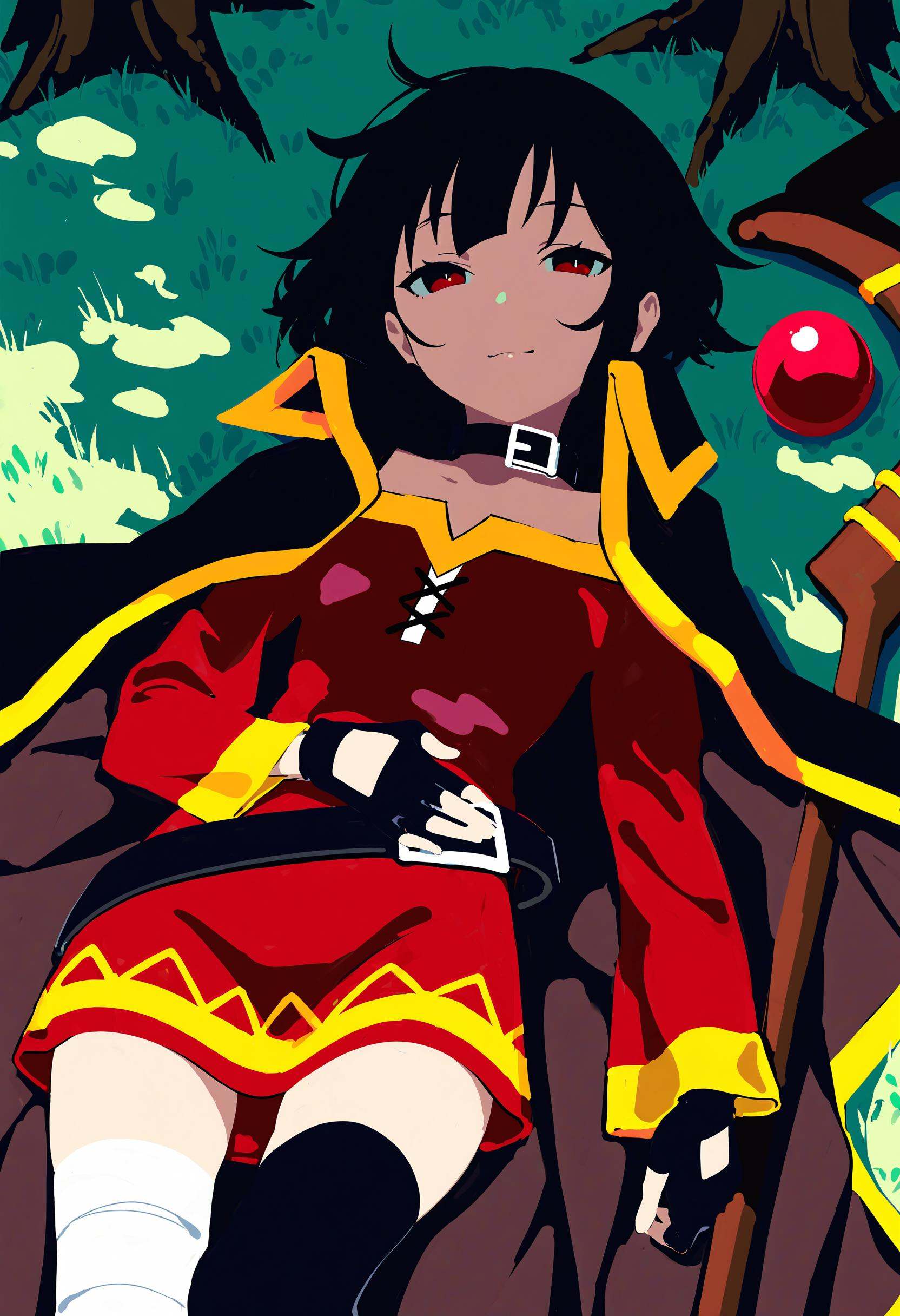 artist:[yoneyama mai|lam \(ramdayo\)],  megumin,  1girl on Tensor.Art