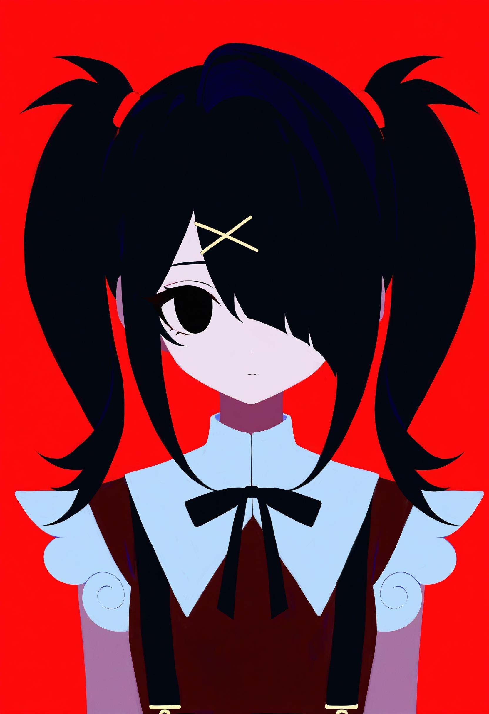 flat color,  no lineart,  jirai kei on Tensor.Art
