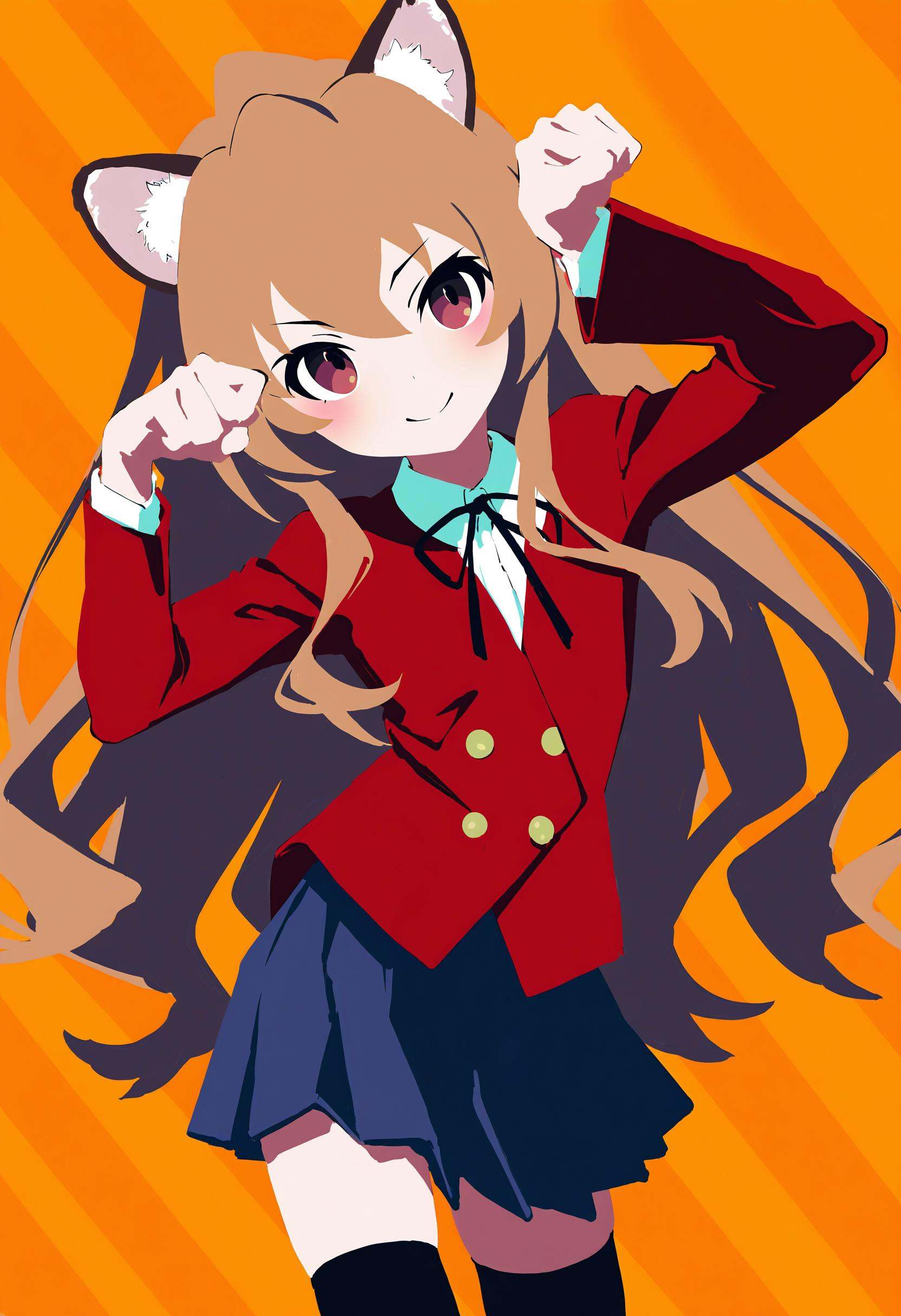 artist:[yoneyama mai|lam \(ramdayo\)],  ,  aisaka taiga on Tensor.Art