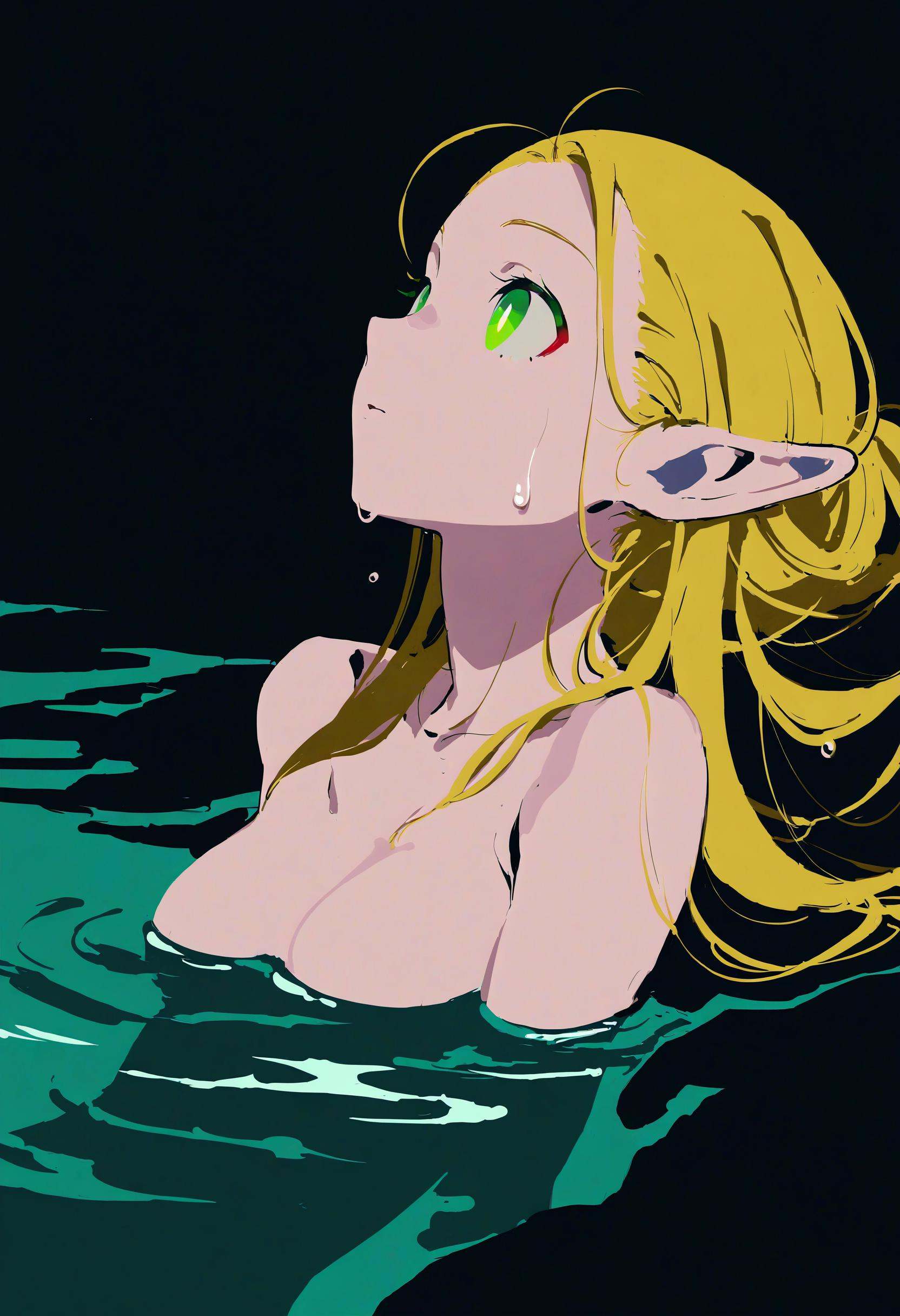 artist:[yoneyama mai|lam \(ramdayo\)],  marcille donato,  pointy ears on Tensor.Art