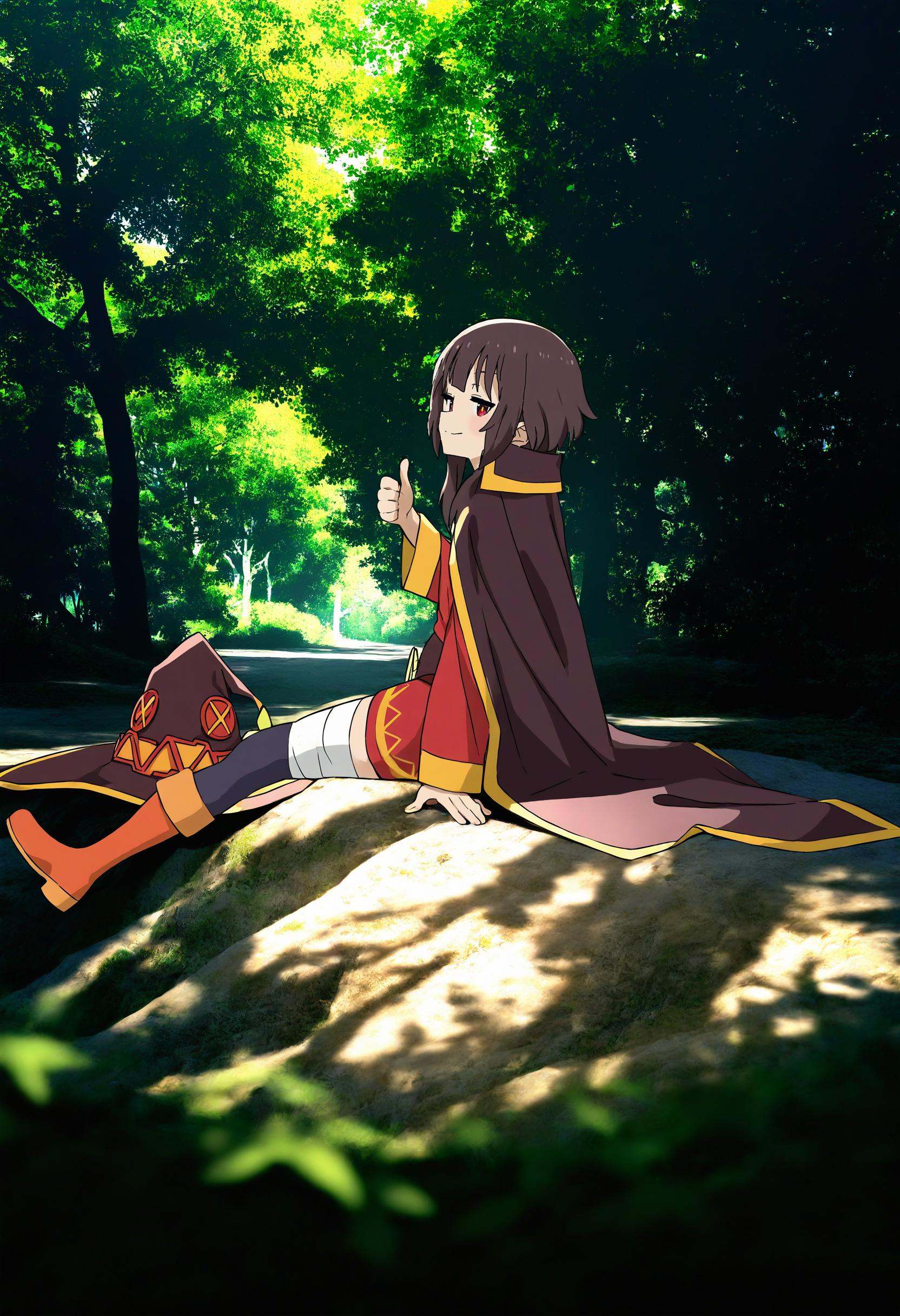 1girl,  megumin,  kono subarashii sekai ni shukufuku wo! on Tensor.Art