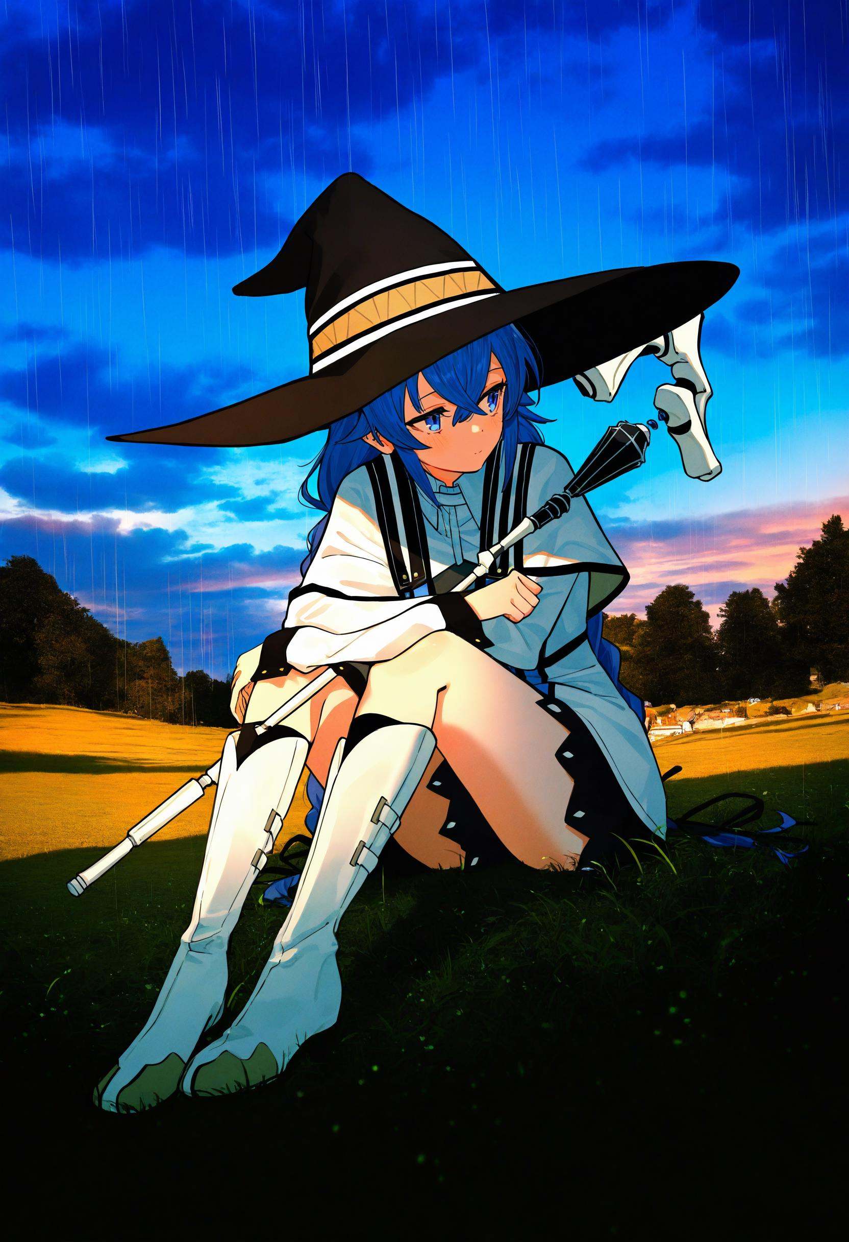 1girl,  roxy migurdia,  mushoku tensei on Tensor.Art