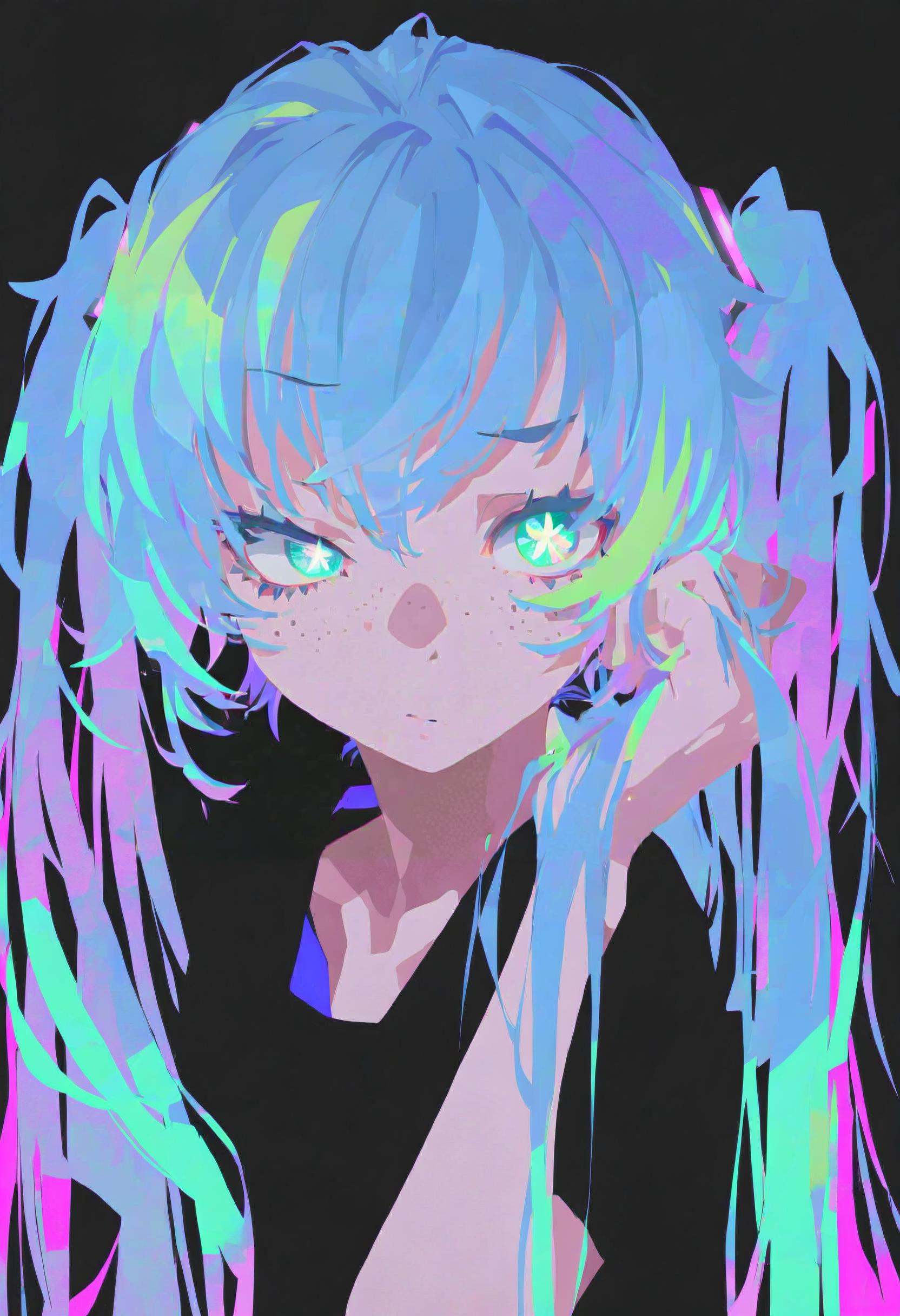 blending,  flat color,  no lineart on Tensor.Art