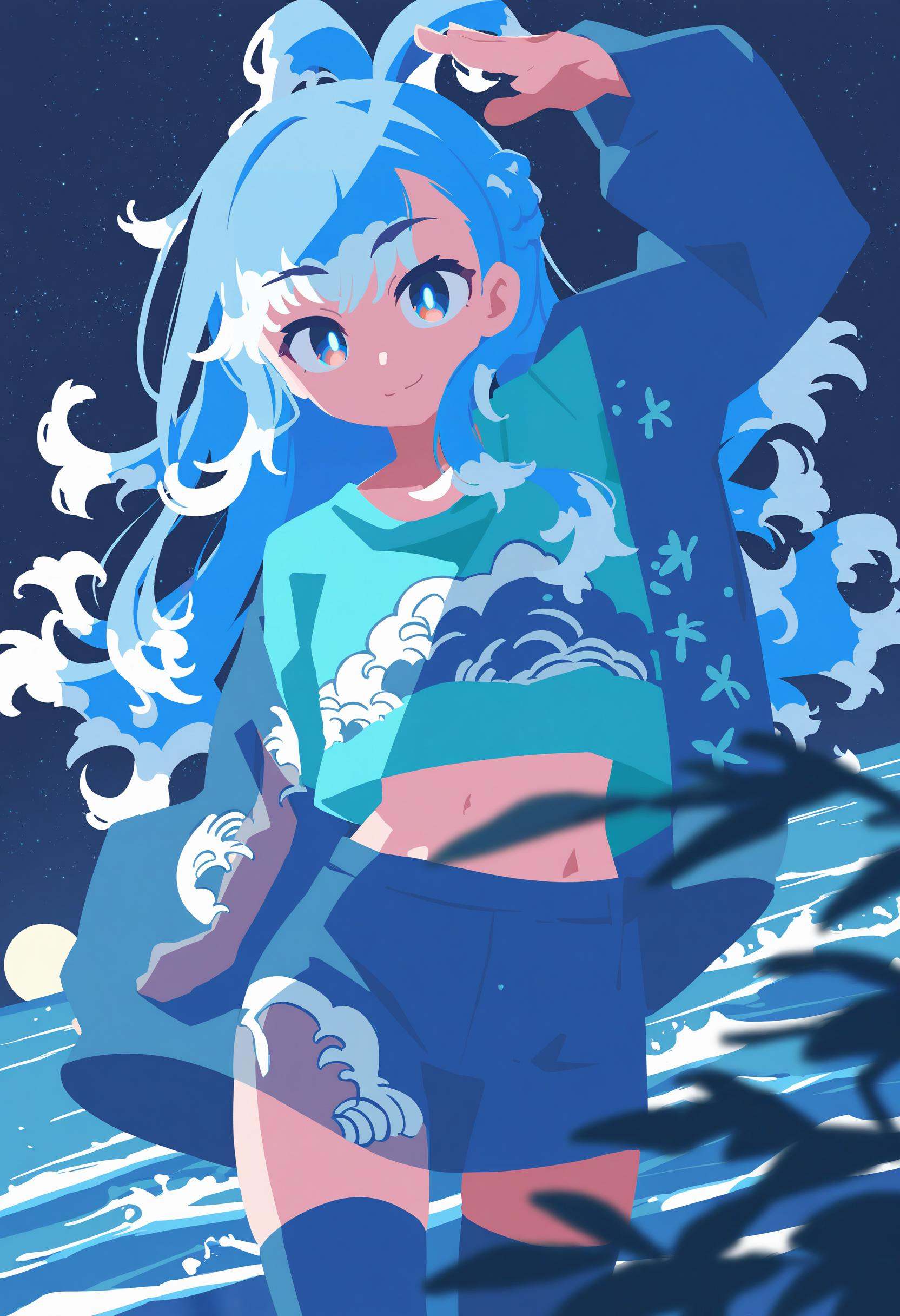 flat color,  no lineart,  blending on Tensor.Art