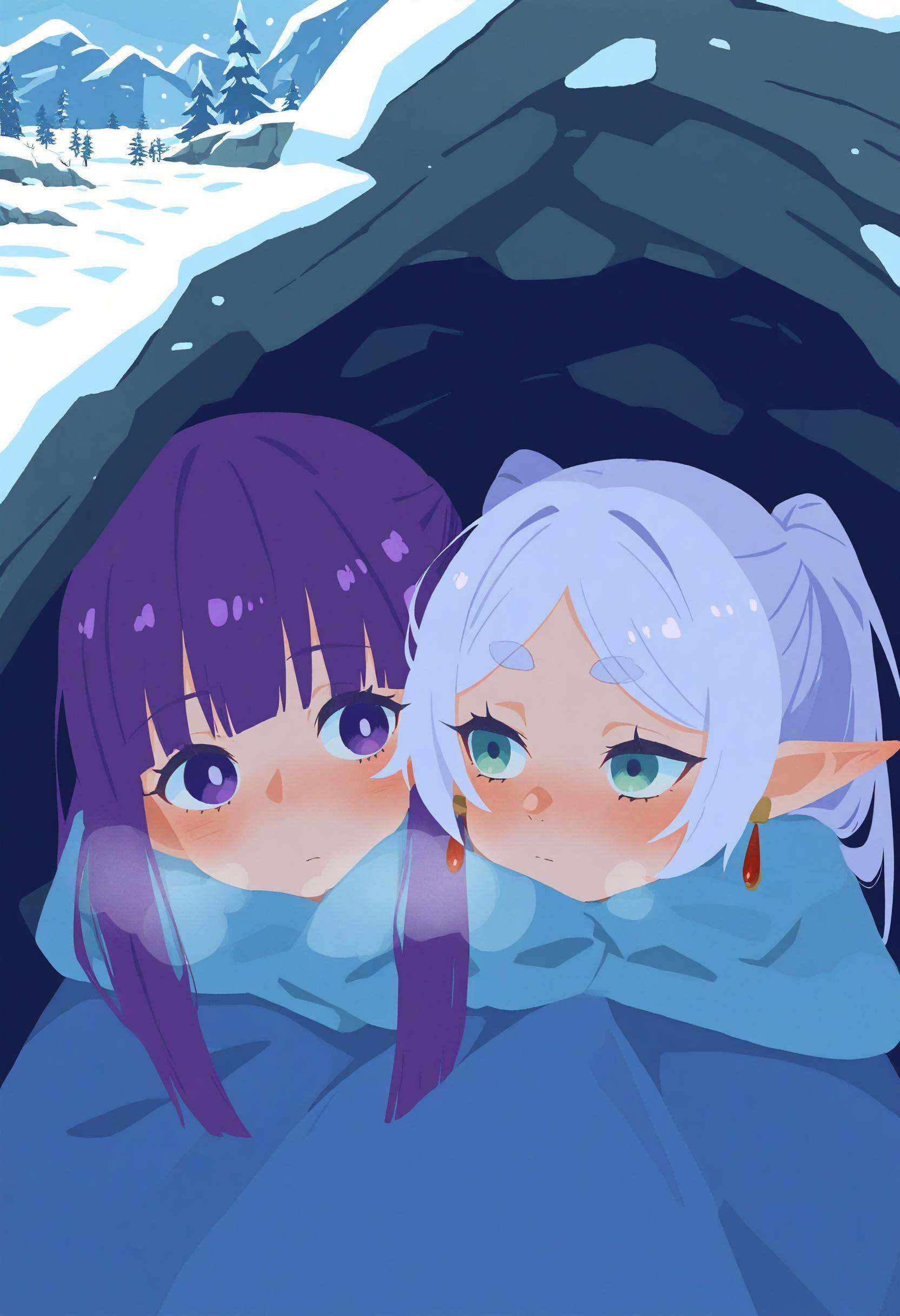 flat color,  no lineart,  blending on Tensor.Art