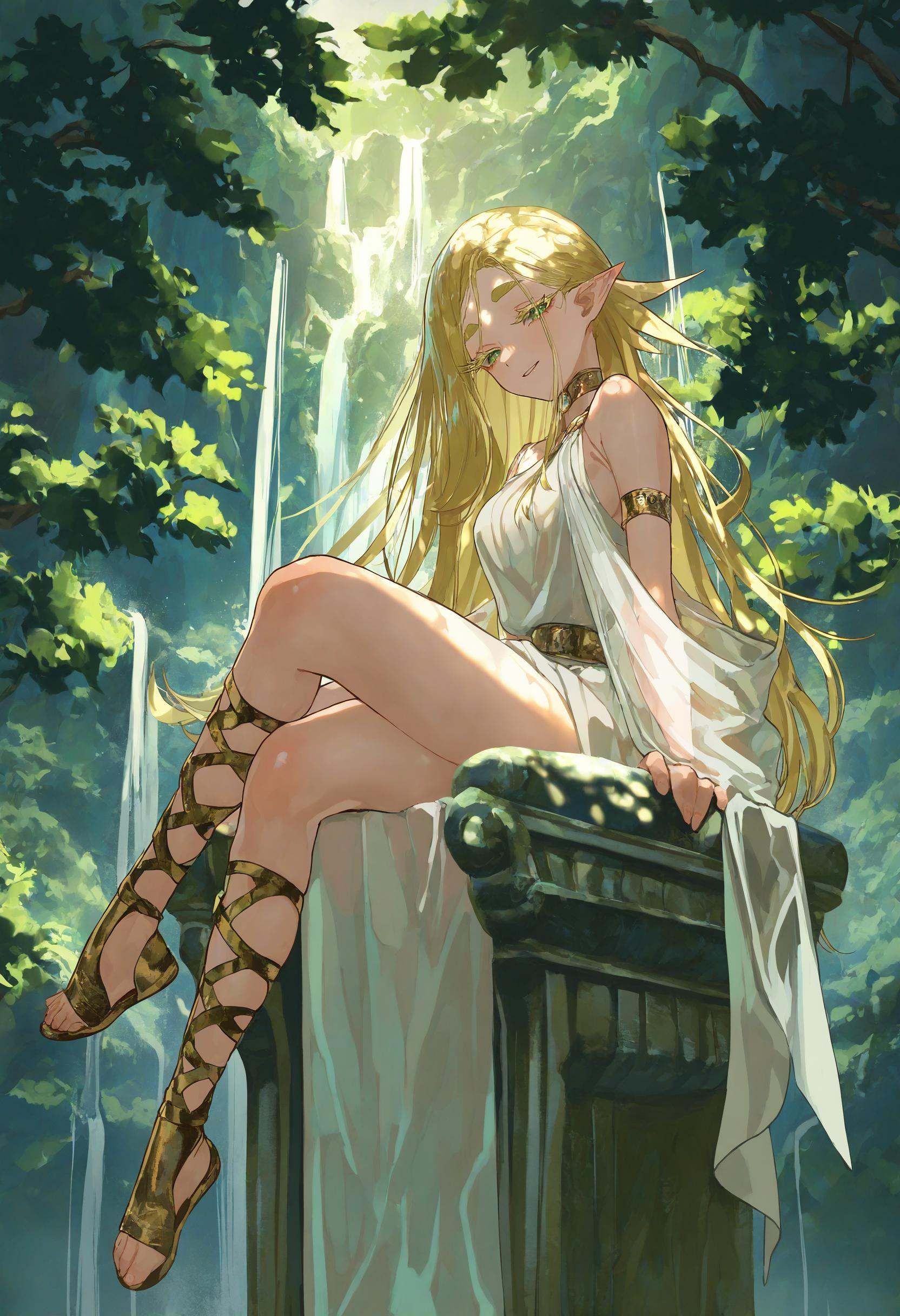 artist:[ekrea jan|diyokama|say hana|yoneyama mai|lam \(ramdayo\)],  1girl,  blonde hair on Tensor.Art